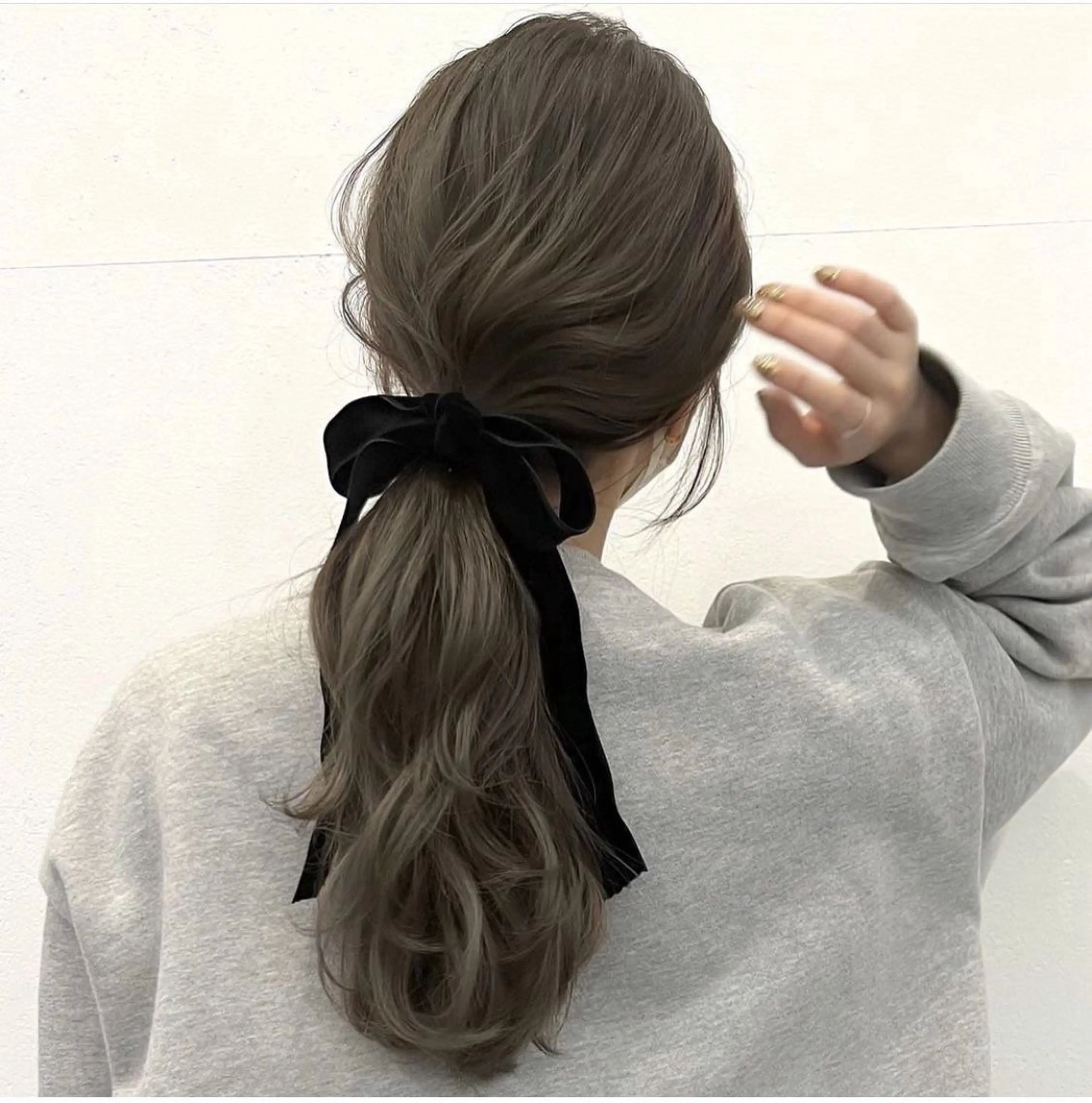 カラー ブリーチ ダブルカラー ブリーチなしカラー 【arc】 佐藤未希穂/パーマのヘアスタイル