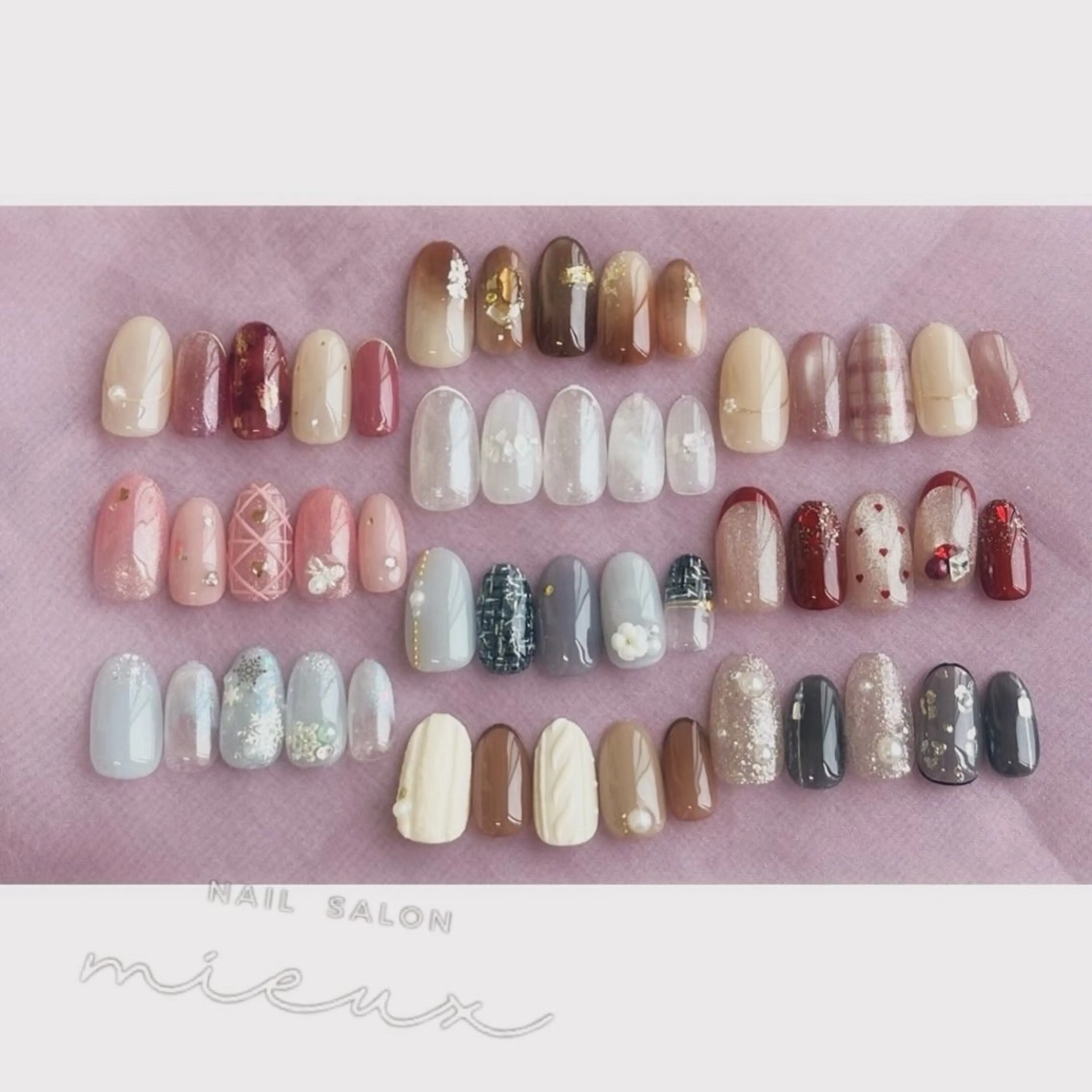 ネイル ハンドネイル nailsalon mieuxのネイルデザイン