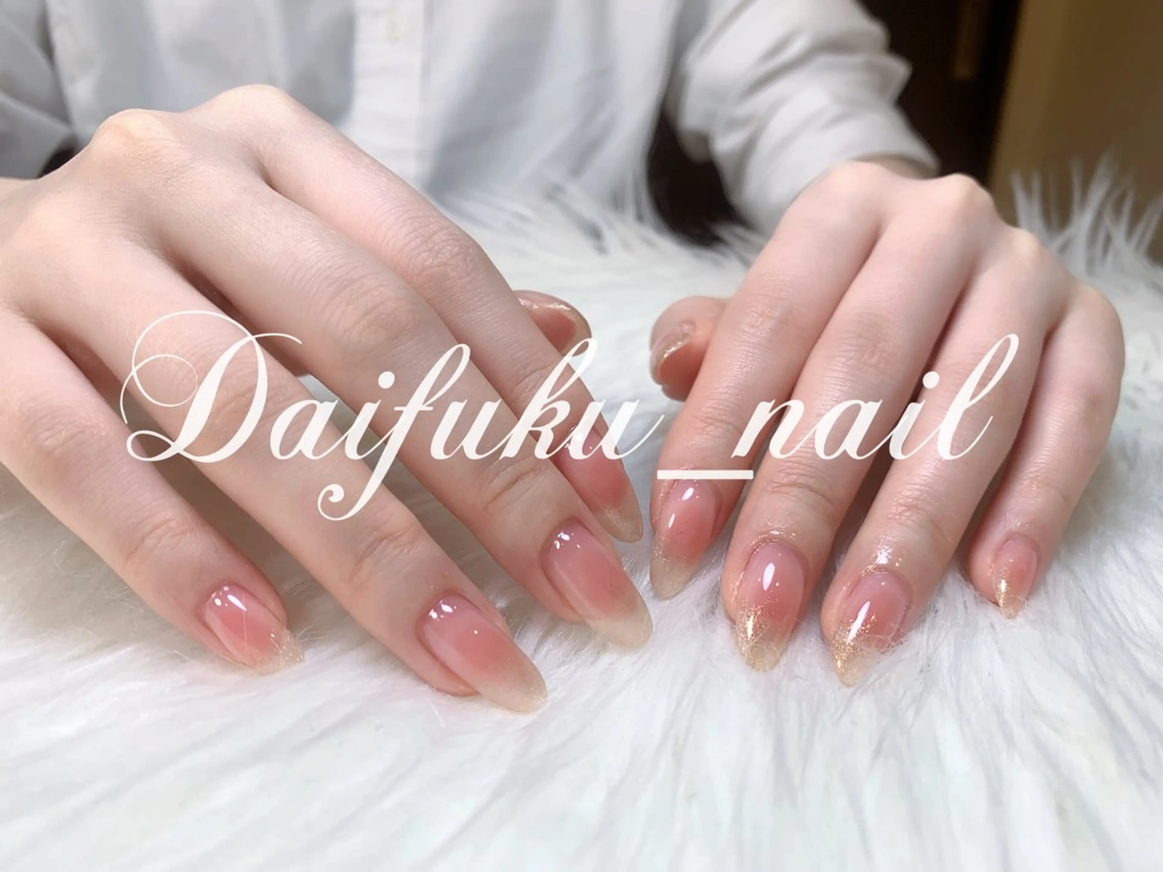 ミディアム ハンドネイル Daifuku nailsのネイルデザイン