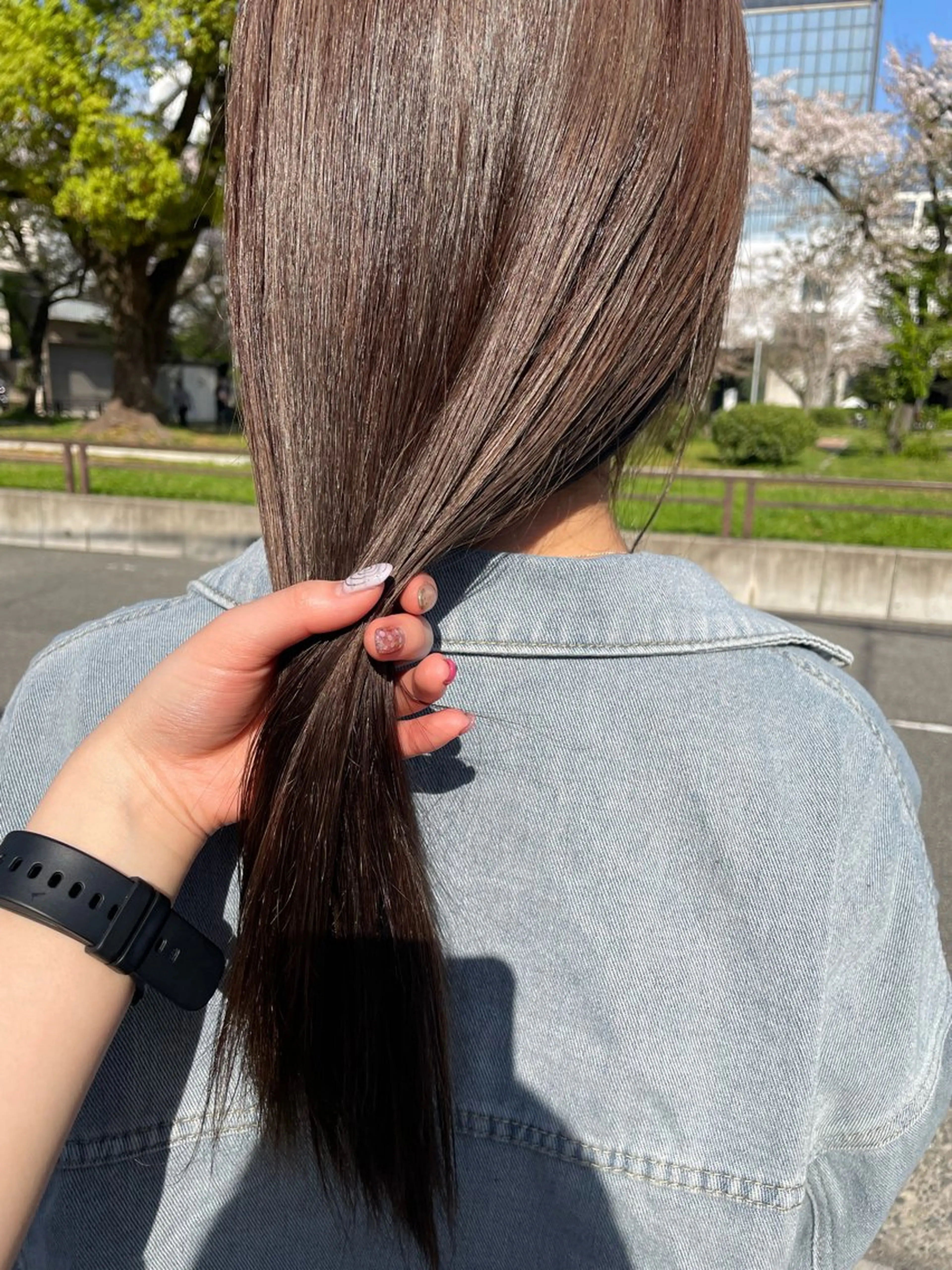 ロング カラー ヘアカラー ハナ🌼 梅田/ボブ/パーマのヘアスタイル