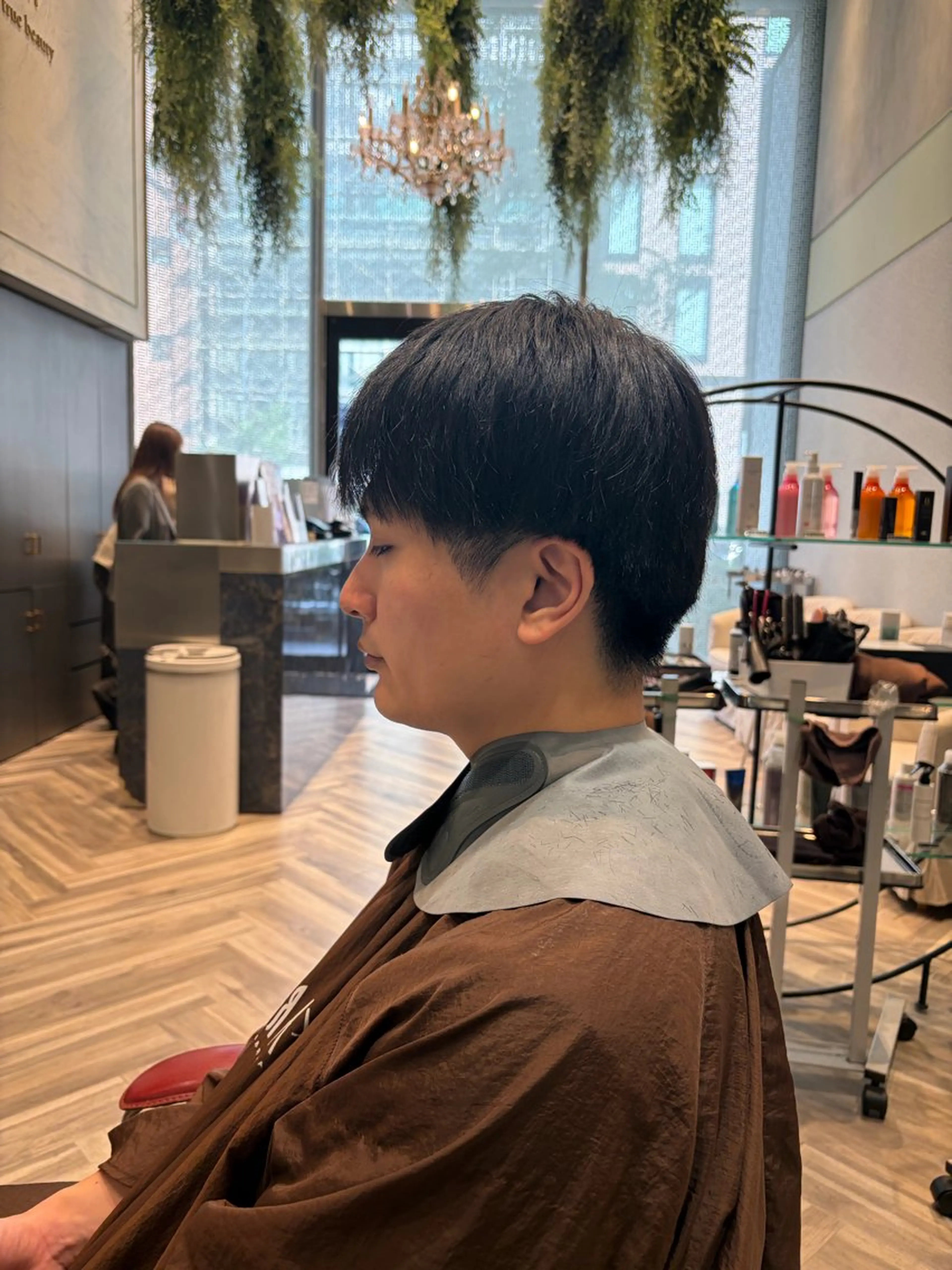 メンズ earth銀座 青山🩵のヘアスタイル