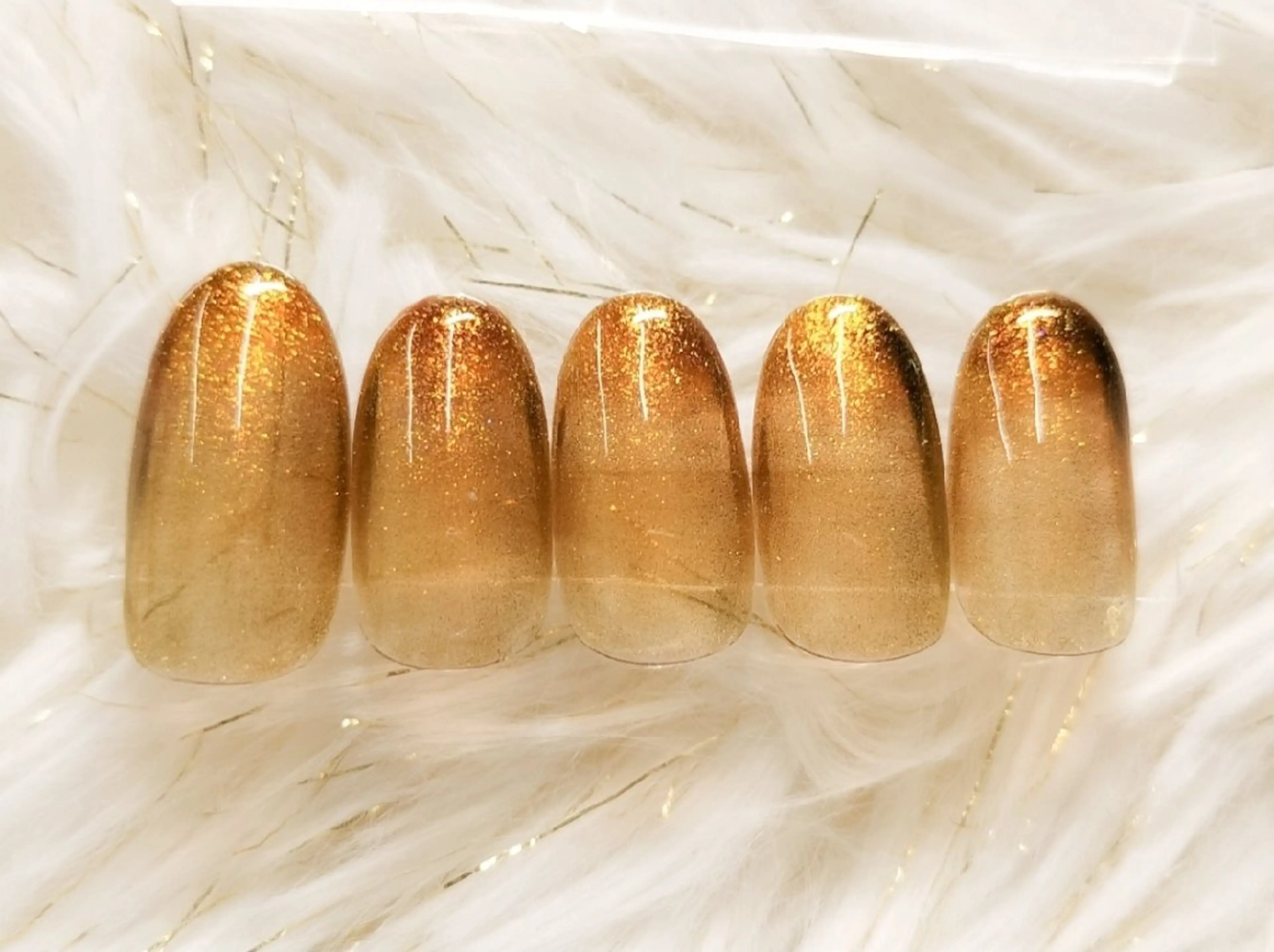 ネイル グラデーション マグネットネイル ハンドネイル She by M. Ryoukaのネイルデザイン