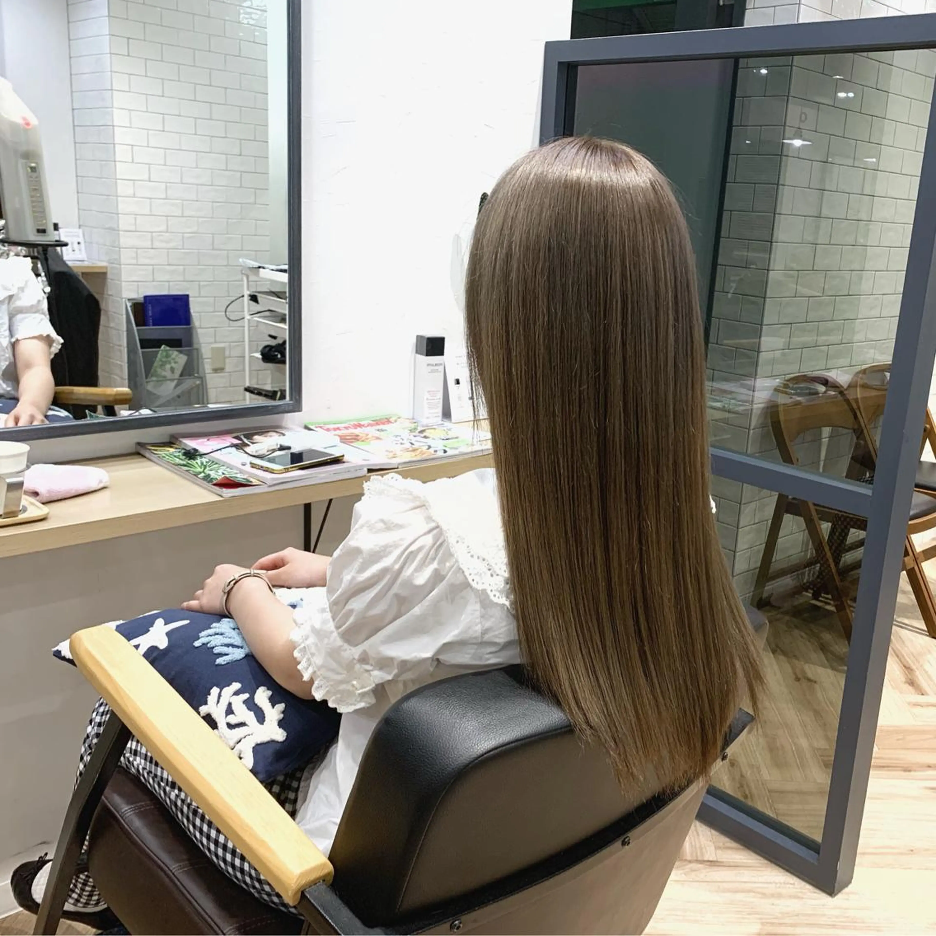 ロング カラー ヘアカラー 原山 直人のヘアスタイル