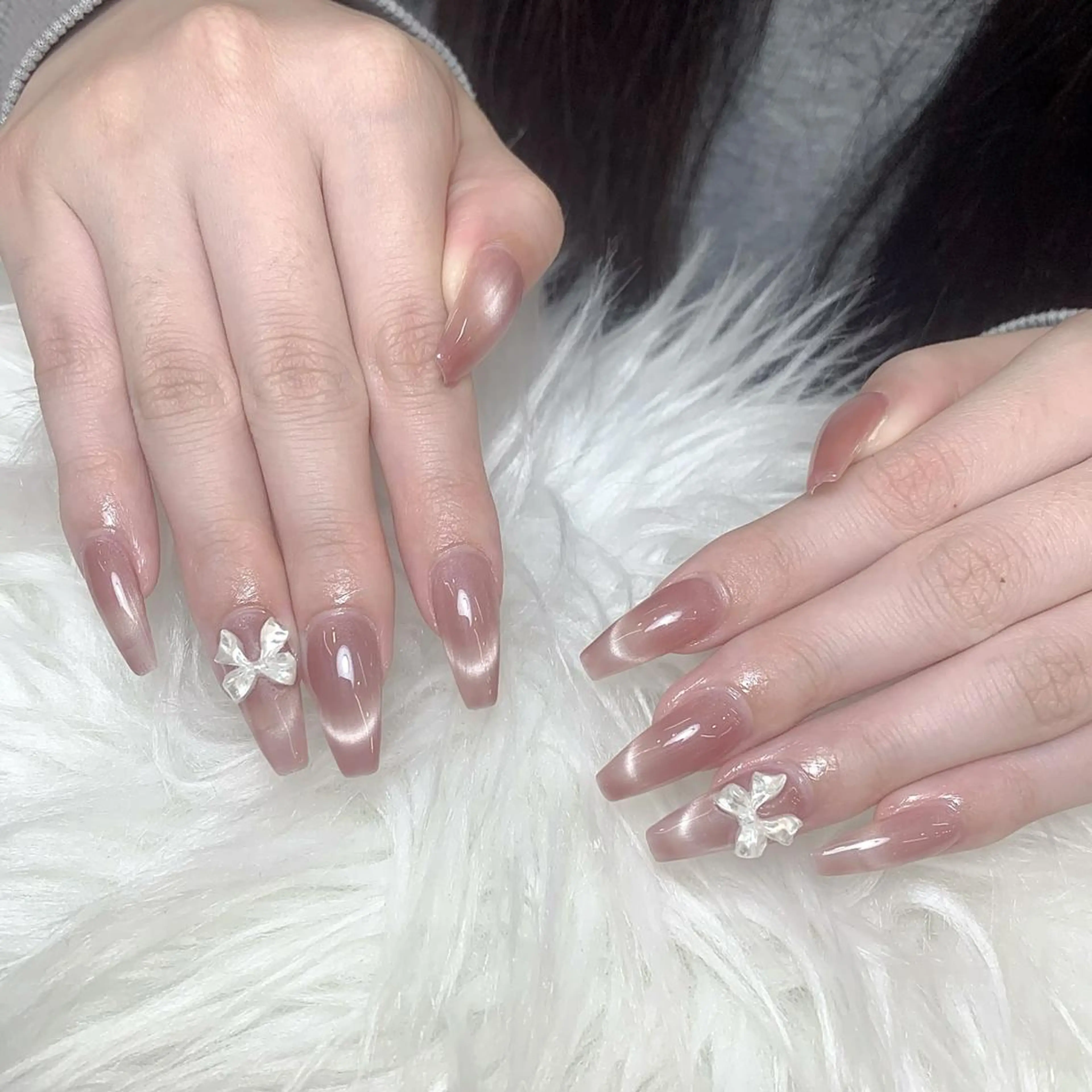 【チップ長さ出し|トレンド】 マグネット/ラメグラ ¥6,280の写真