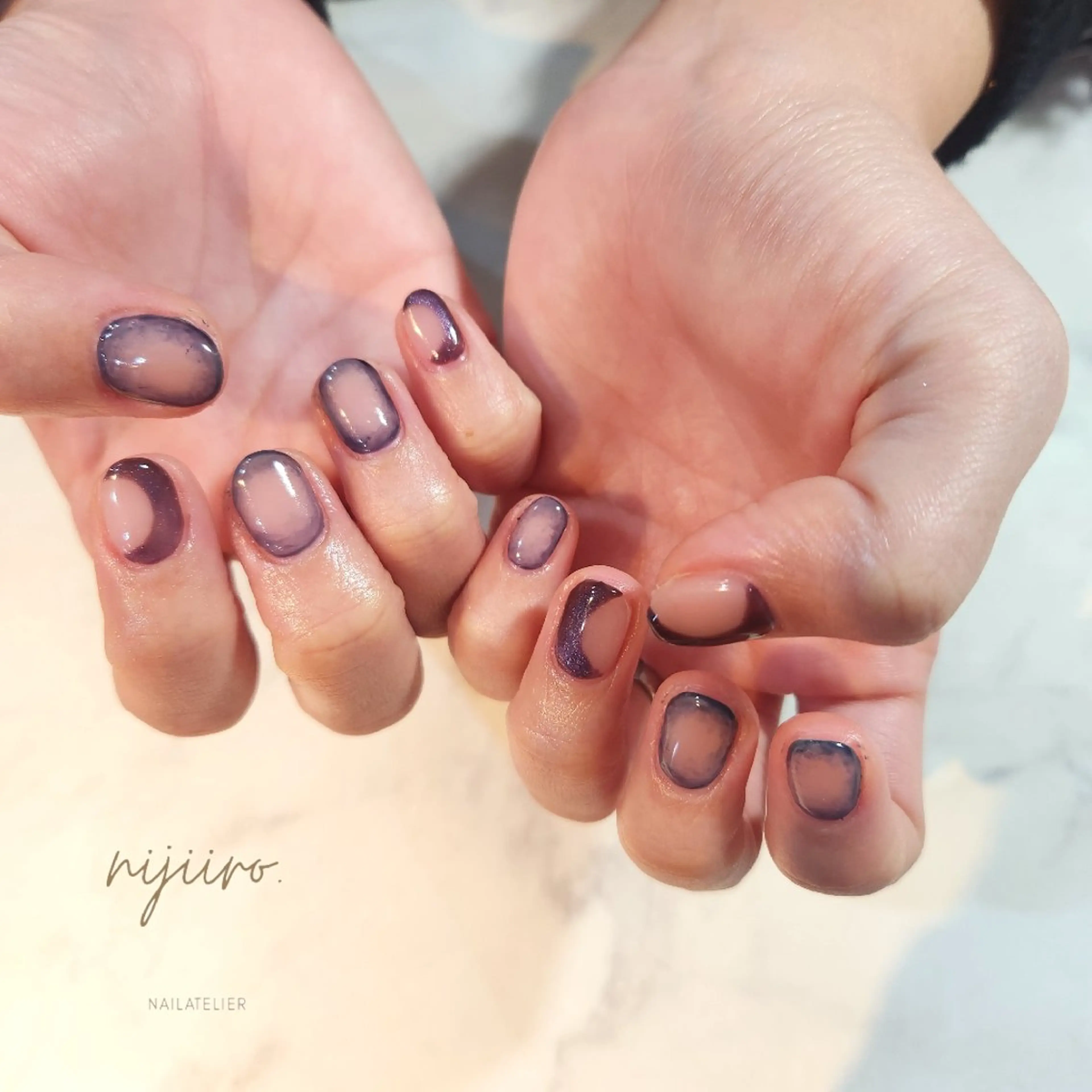ネイル ハンドネイル nijiiro🌈 サトウのネイルデザイン
