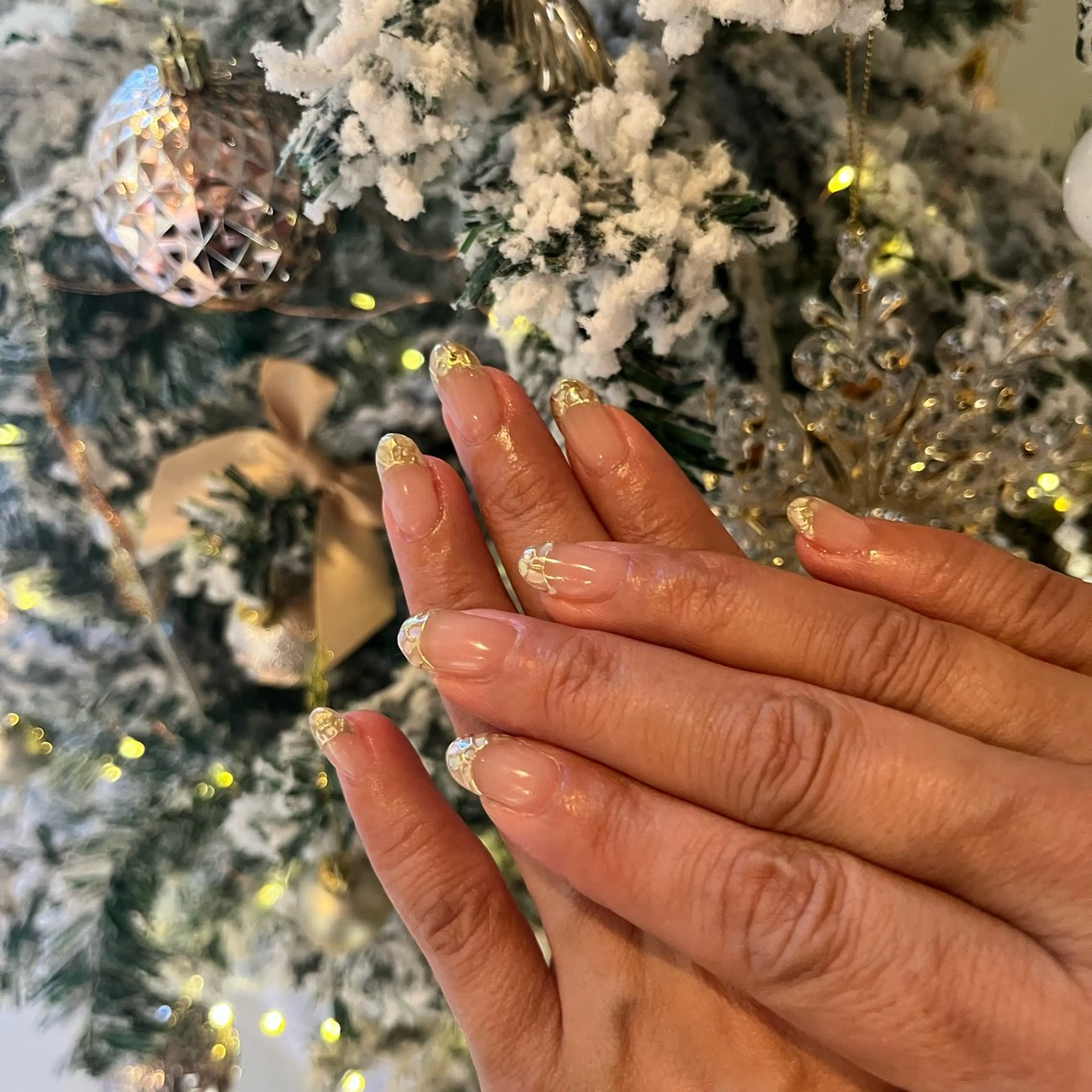 ネイル フレンチネイル シンプルネイル DariL Ayaのネイルデザイン