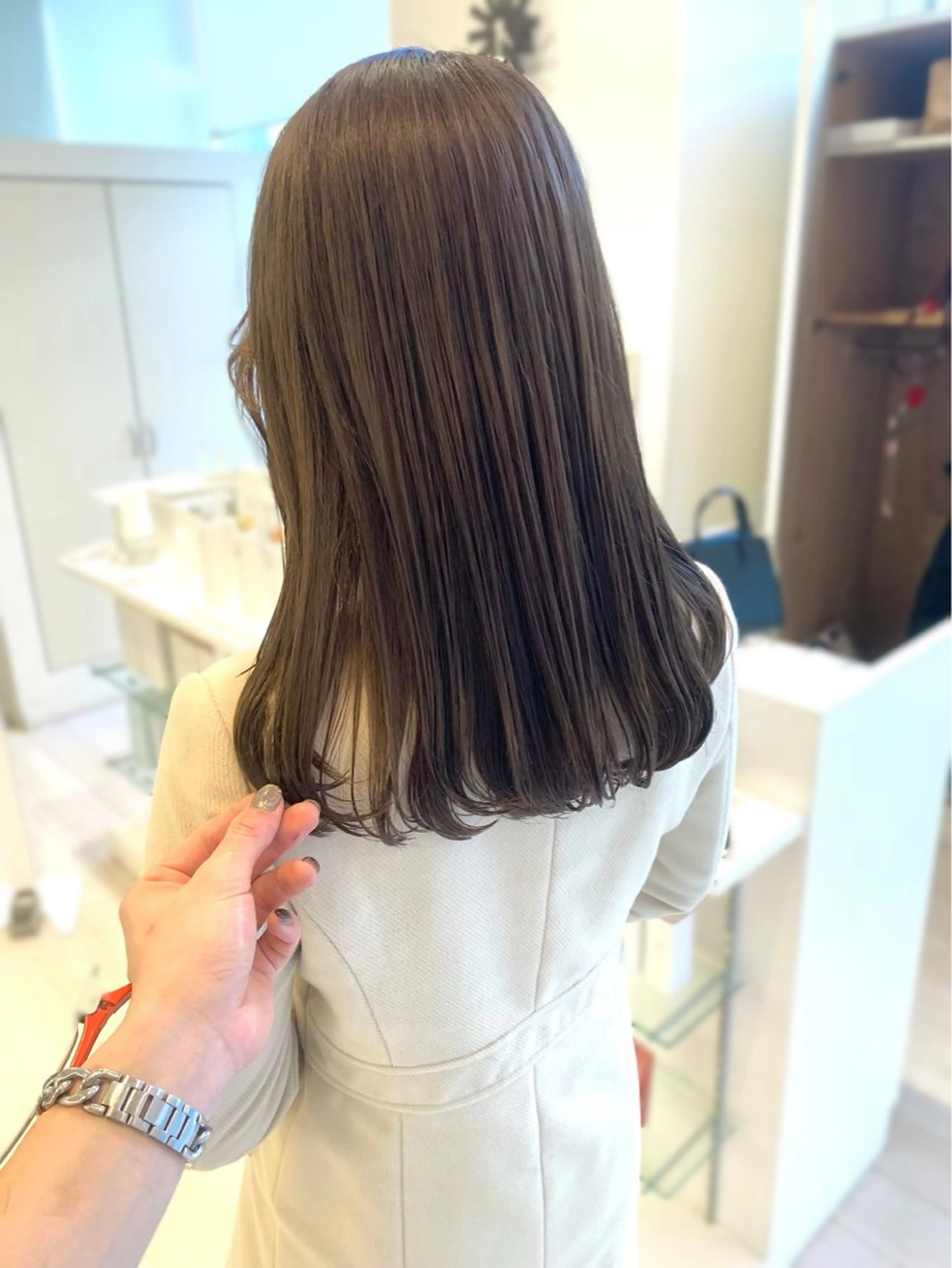 ロング カラー ヘアカラー parvemix平野 真央🎀💞のヘアスタイル