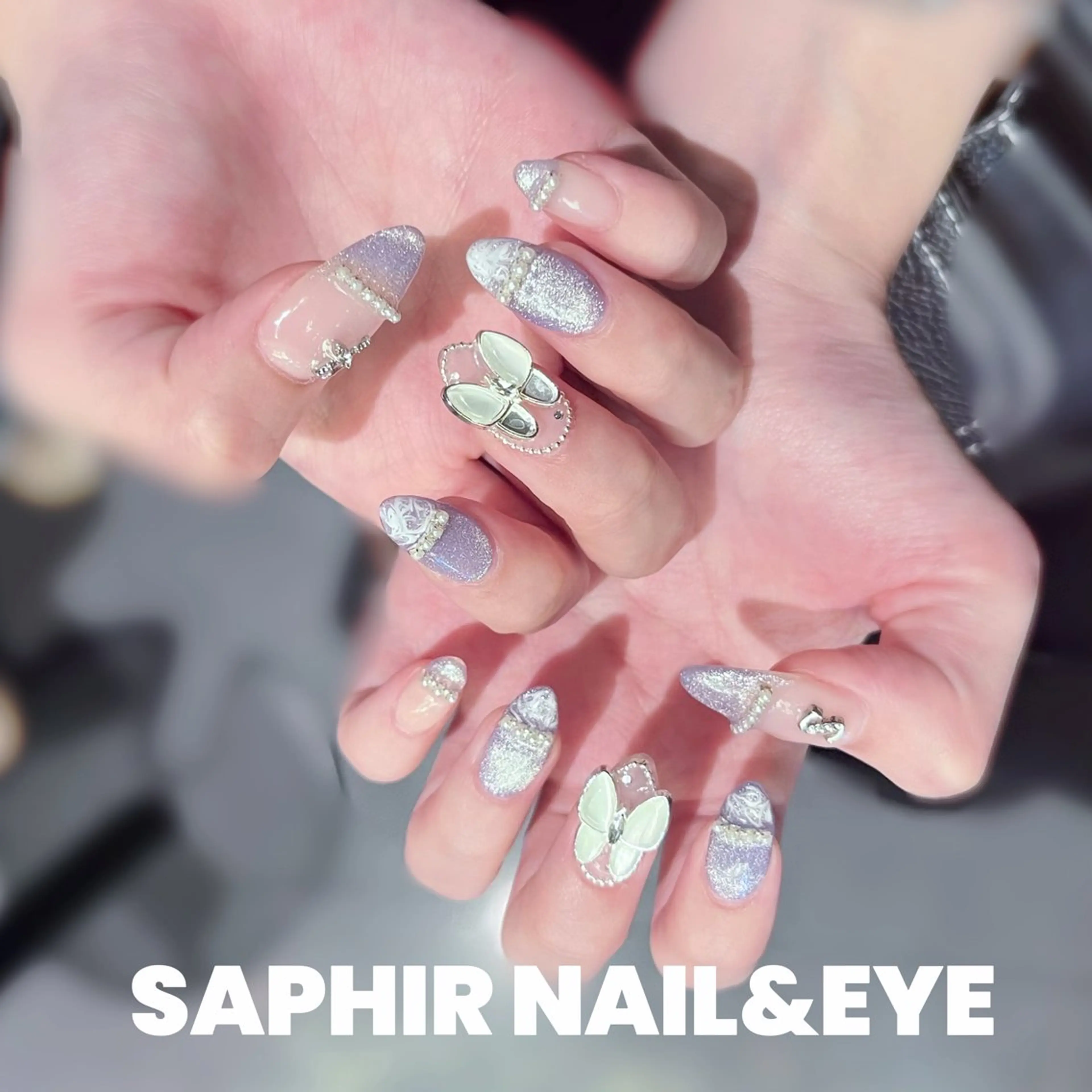 ネイル ニュアンスネイル SAPHIR SATSUKIのネイルデザイン