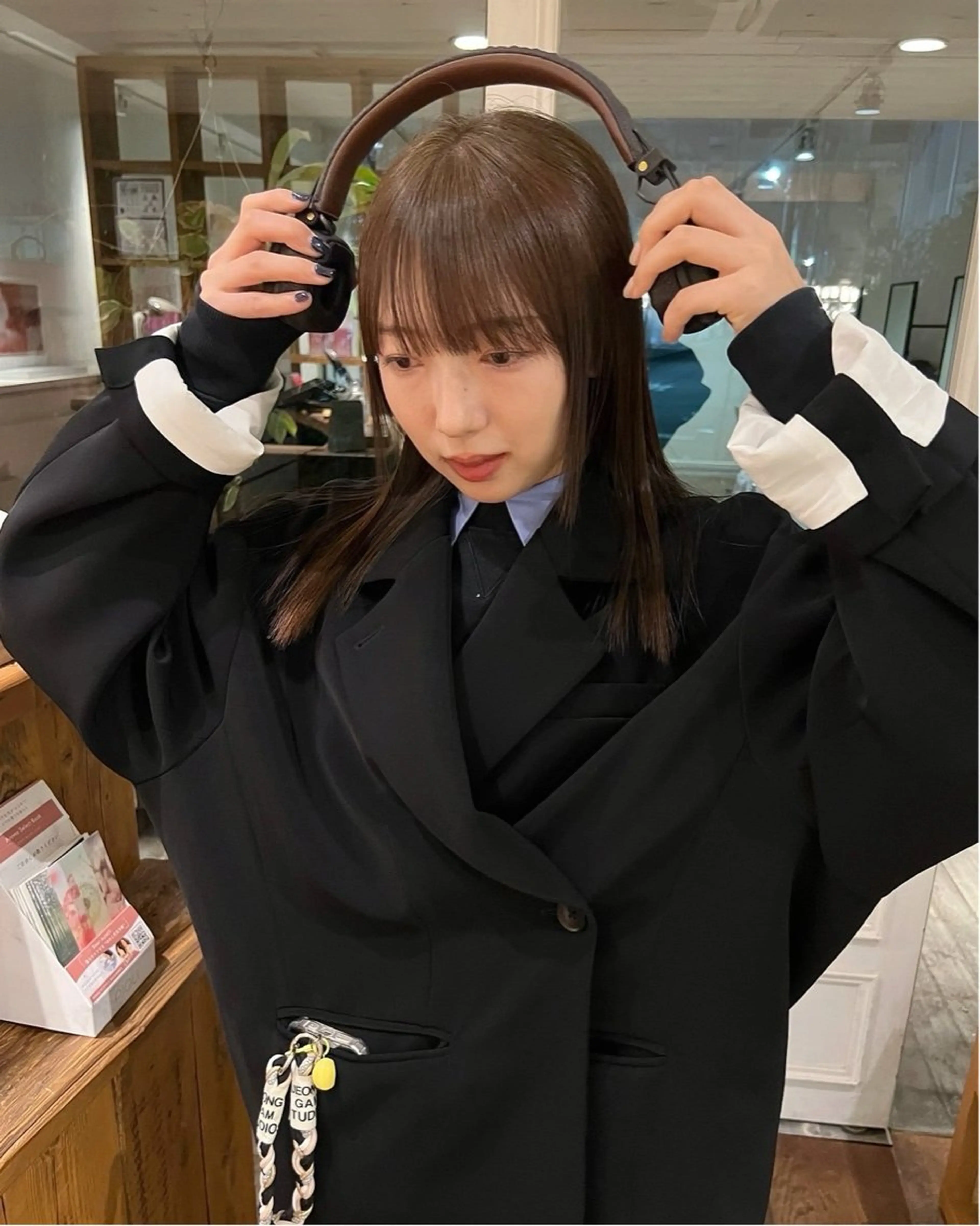 カラー ナック美容室阿倍野店 リタッチモデル募集中のヘアスタイル