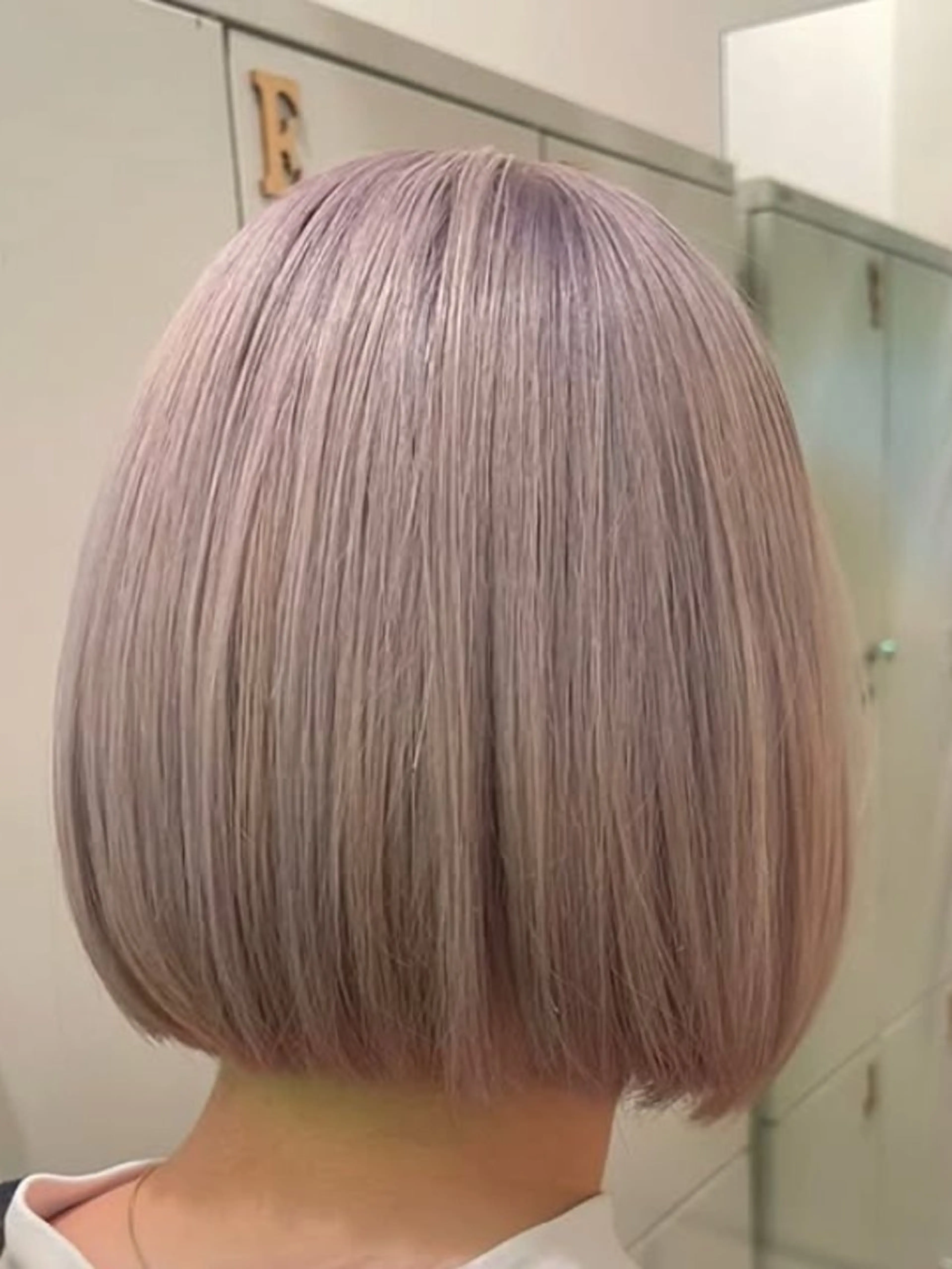 ミディアム カラー 髪質改善♡臼井 暖音のヘアスタイル