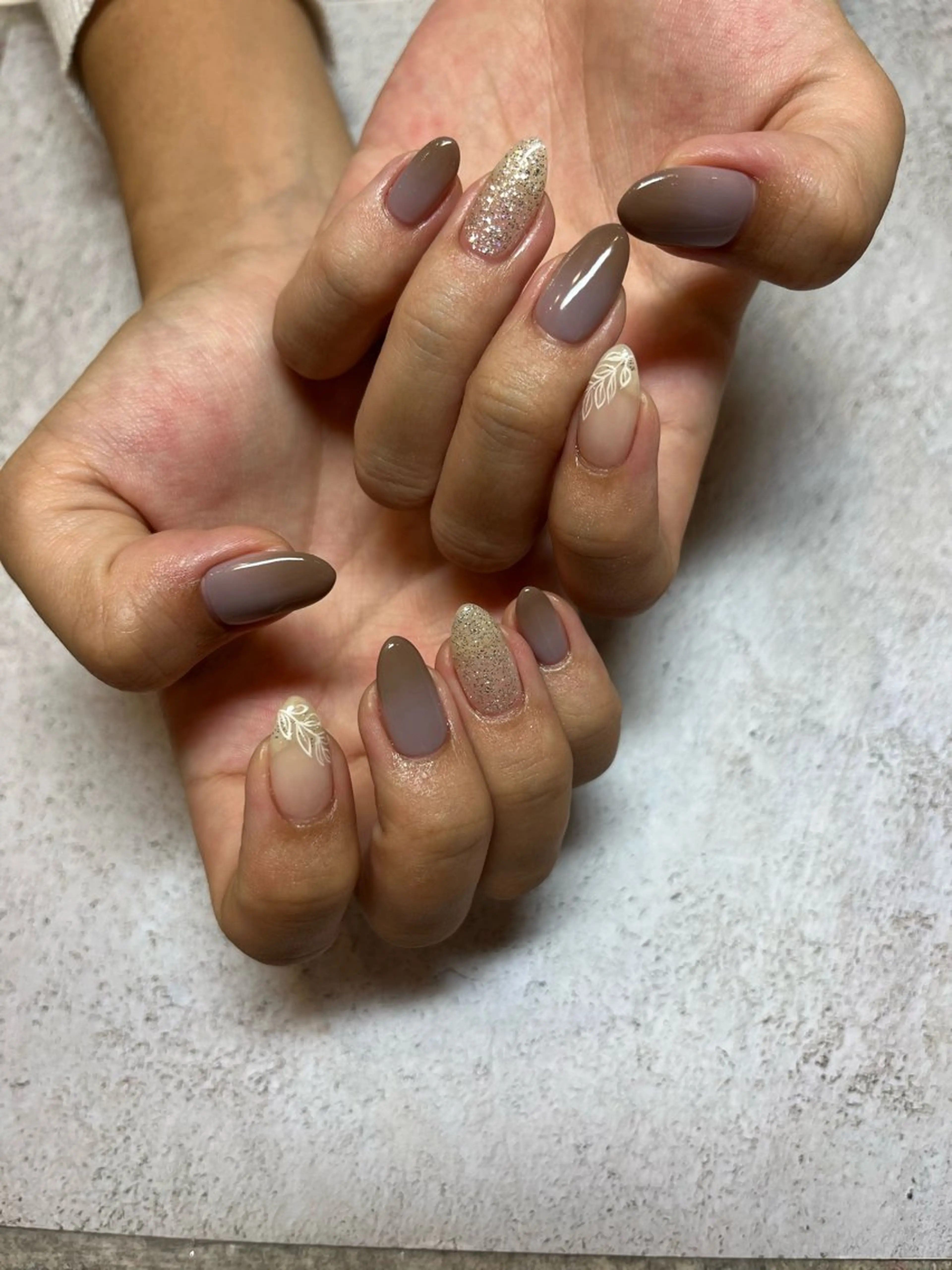 ネイル ハンドネイル 【LINON】 airiのネイルデザイン