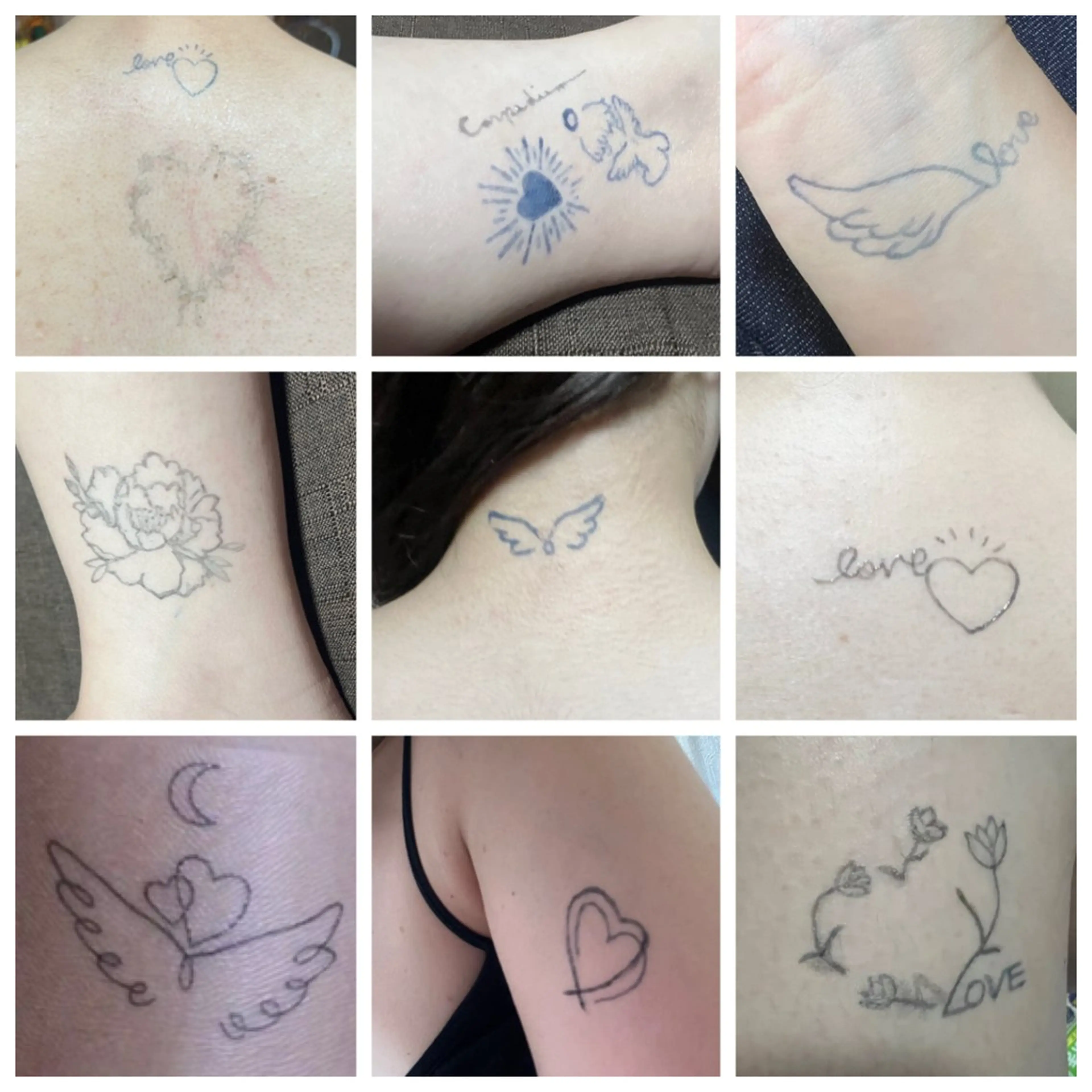 サンプルデザイン♡ジャグアタトゥー(約10日で消える植物インク使用)の写真