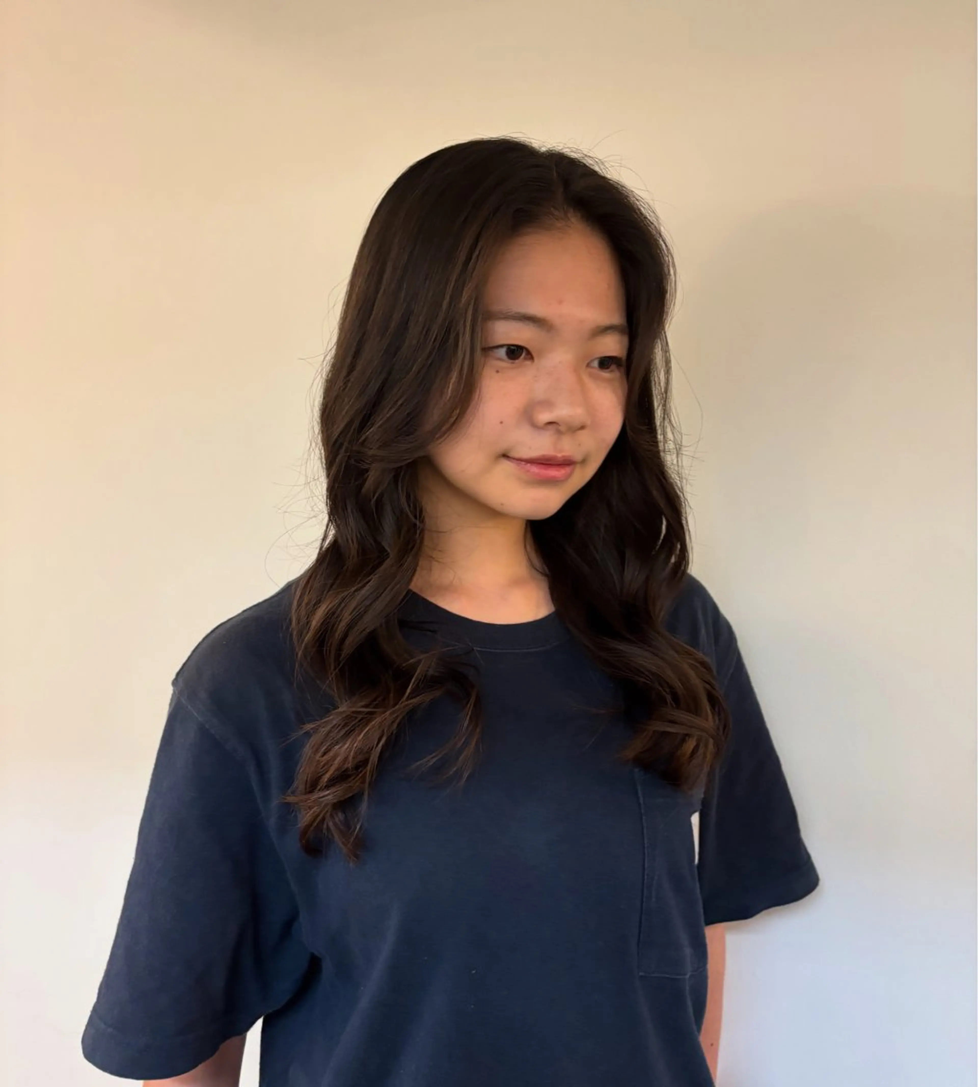 ロング カット 小嶋 咲輝のヘアスタイル