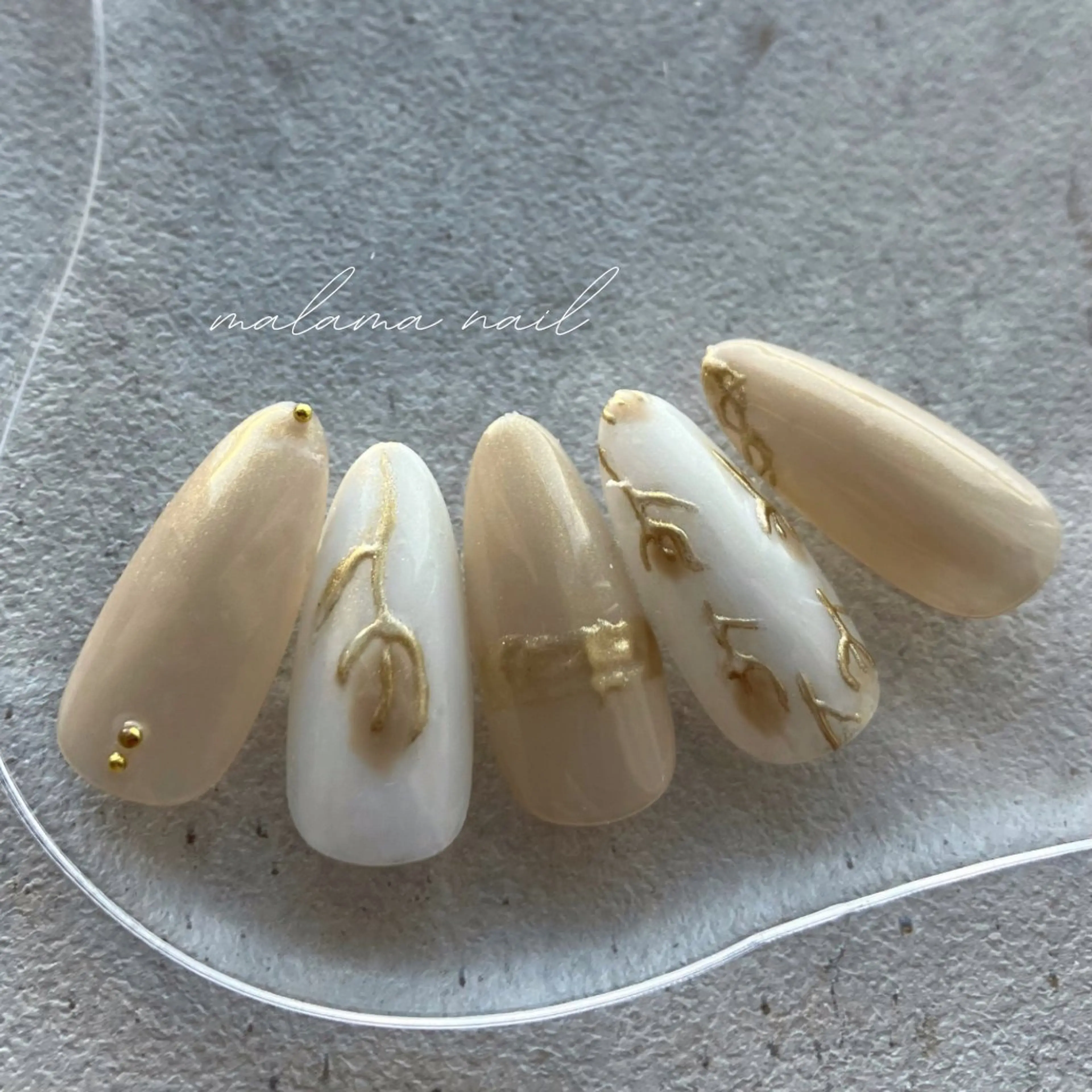 ネイル 春ネイル MALAMA NAILのネイルデザイン