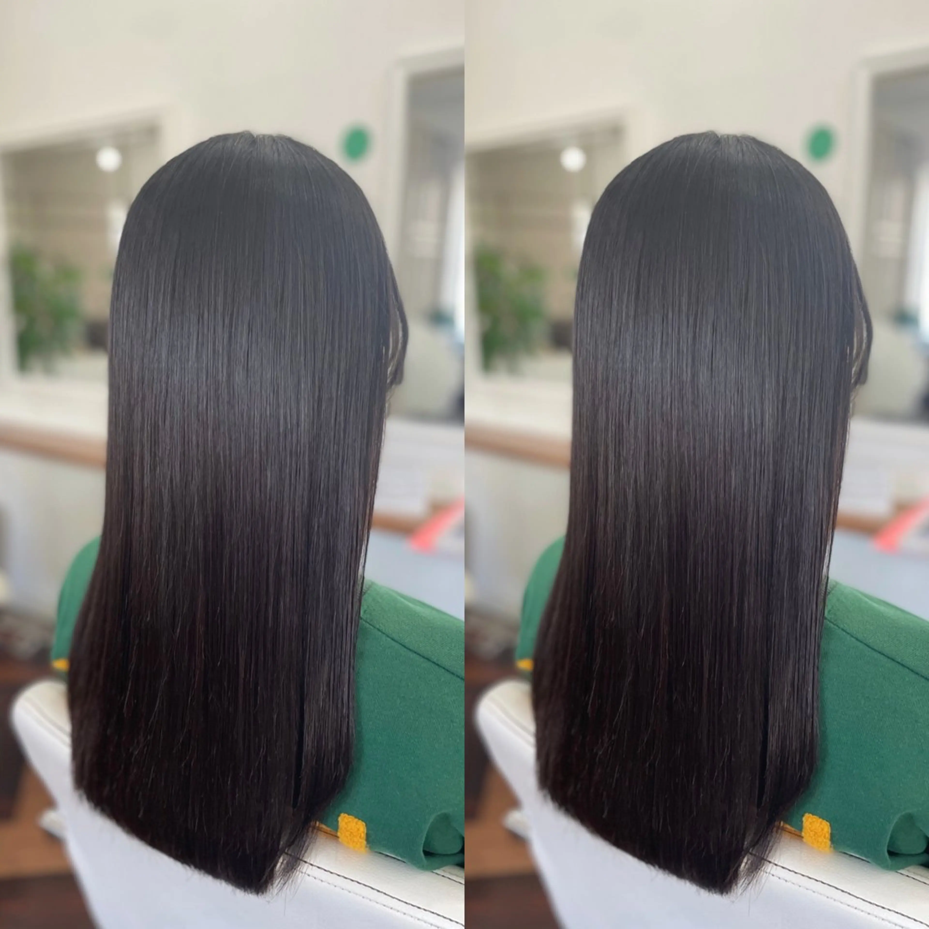 ロング パーマ 縮毛矯正 mopa所属・mopa_kaede 暖色カラー/ロングのヘアスタイル