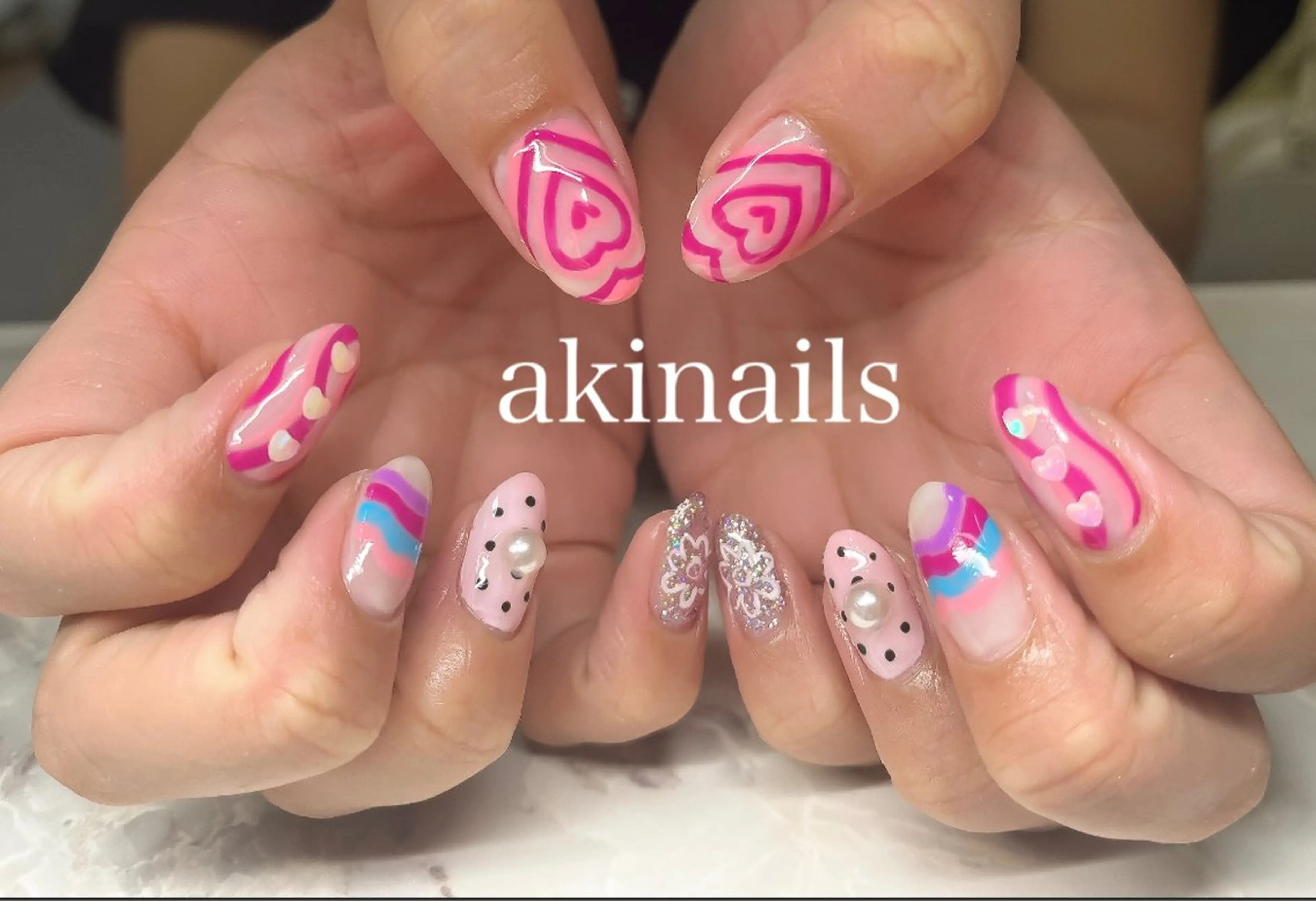 ネイル aki nailsのネイルデザイン