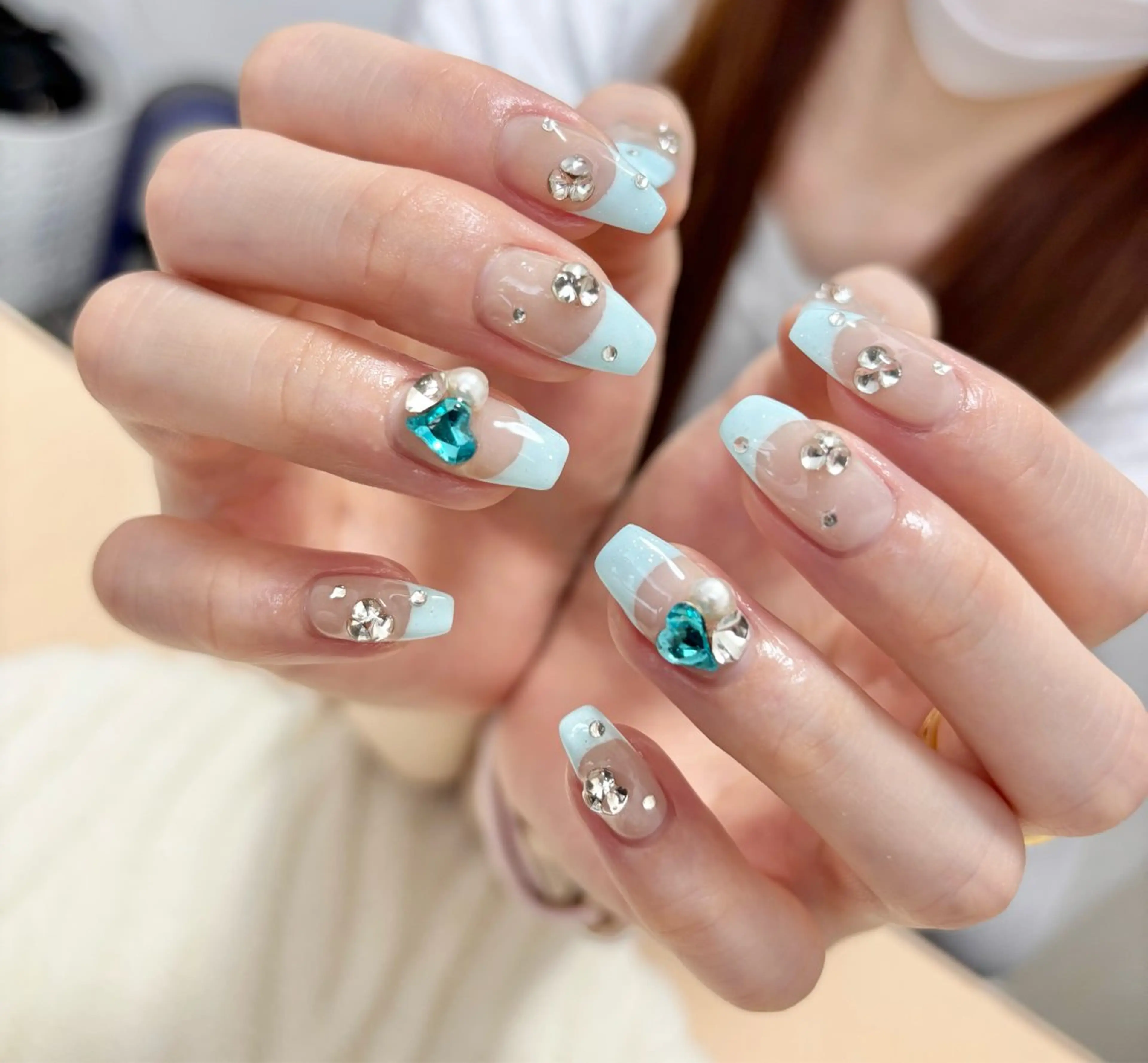 ネイル フレンチネイル わたなべ さやかのネイルデザイン