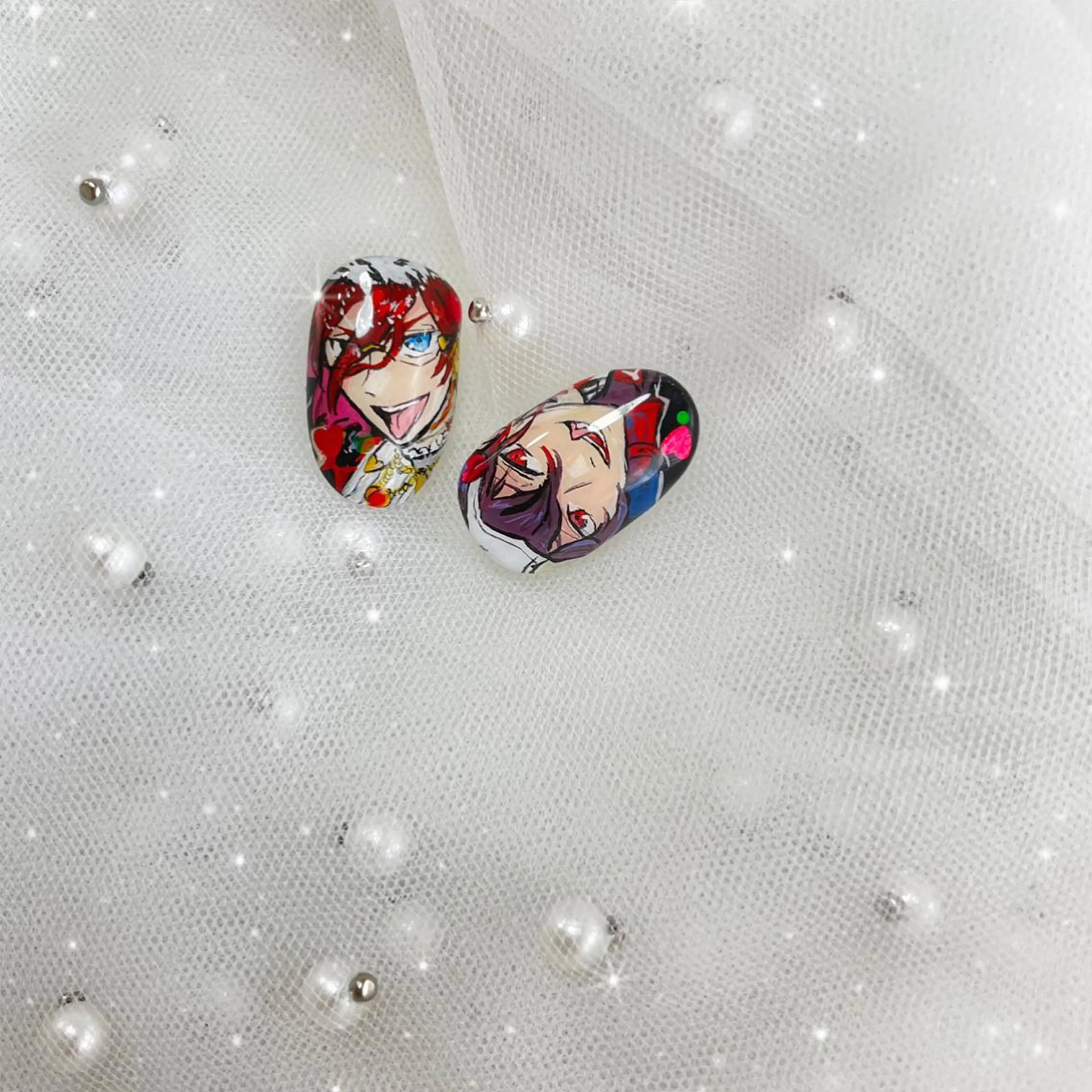 ネイル 🎀 Mayu 🎀痛ネイルのネイルデザイン