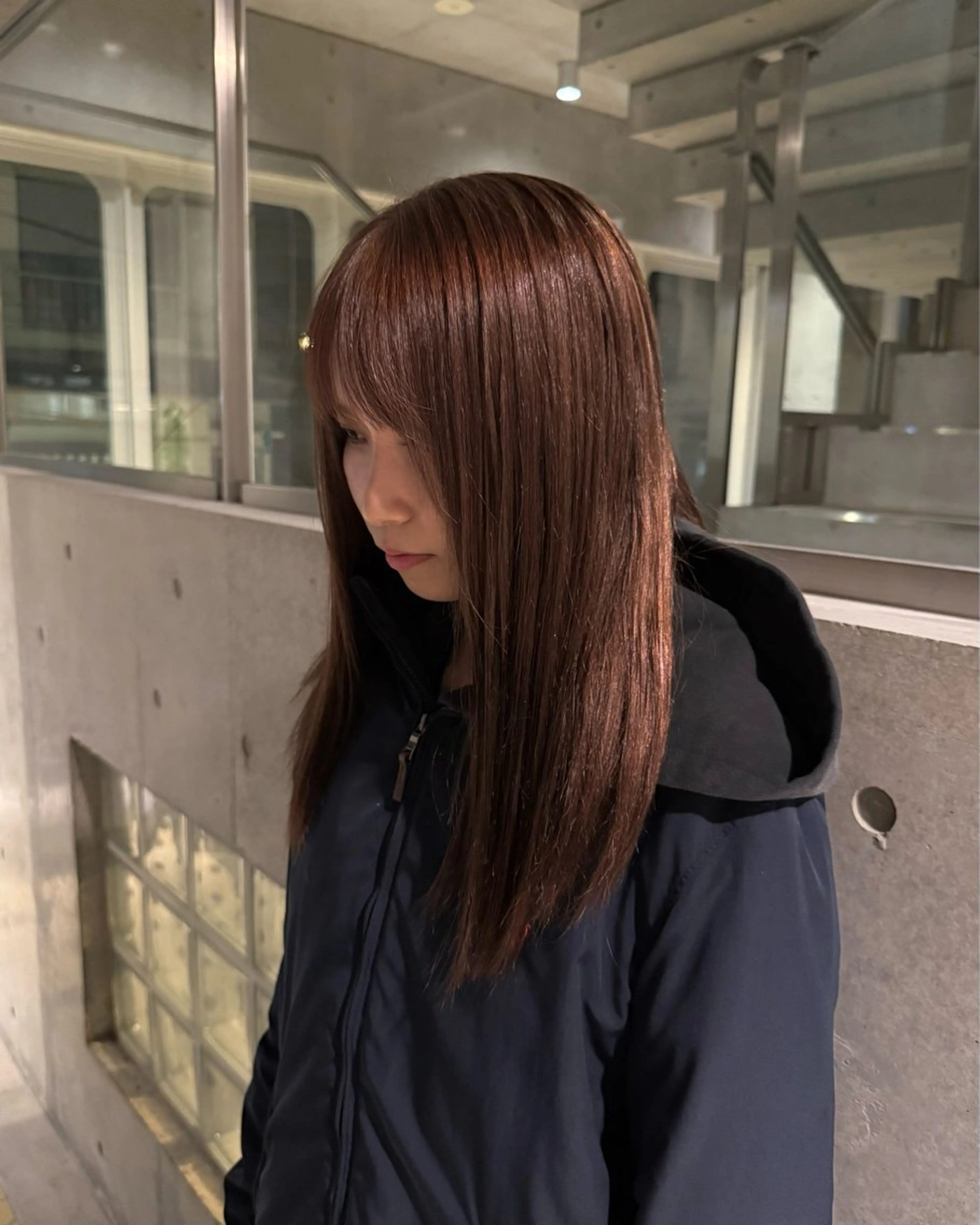 カラー RINA .のヘアスタイル