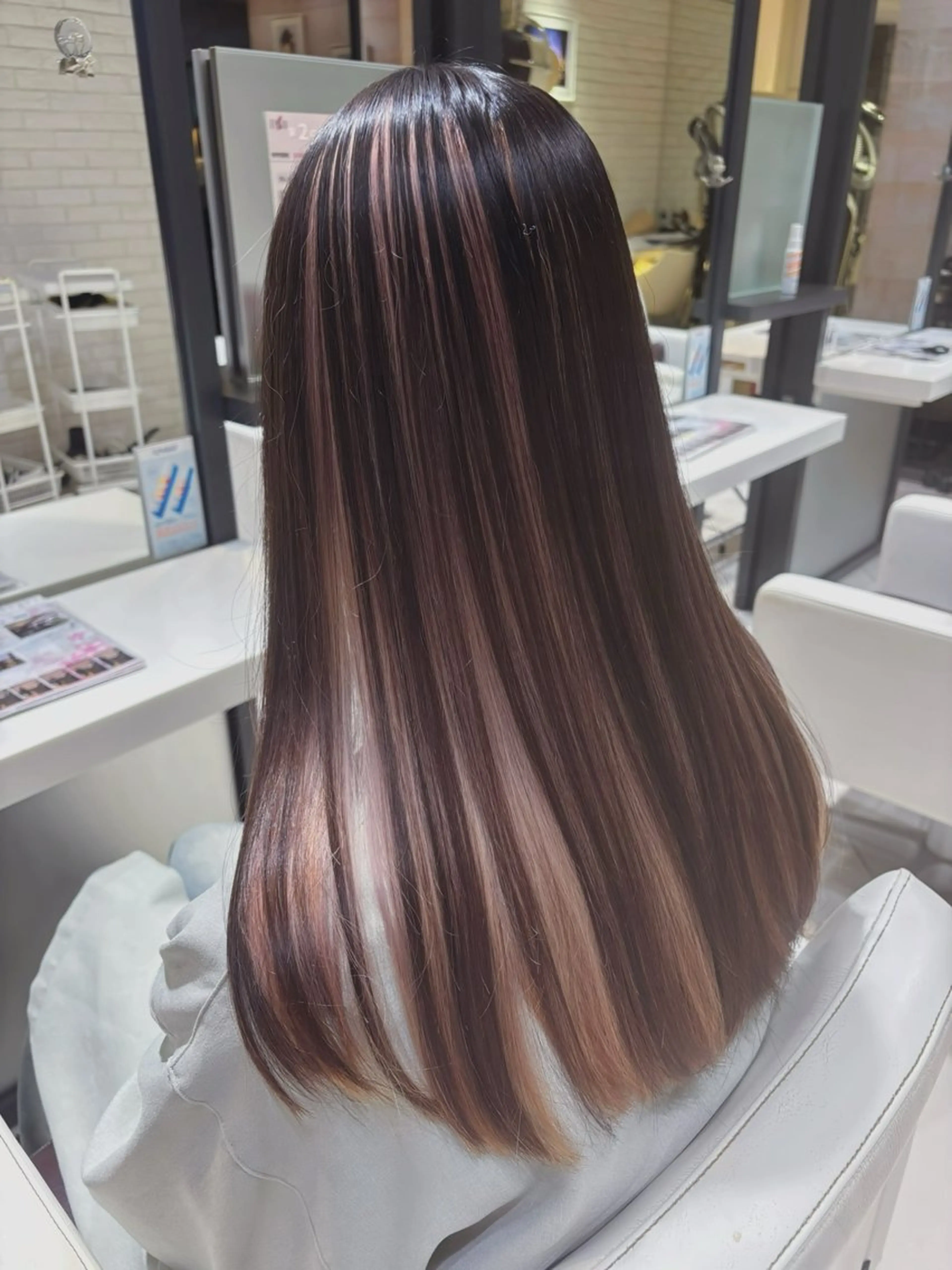 ロング カラー 小野寺 もものヘアスタイル