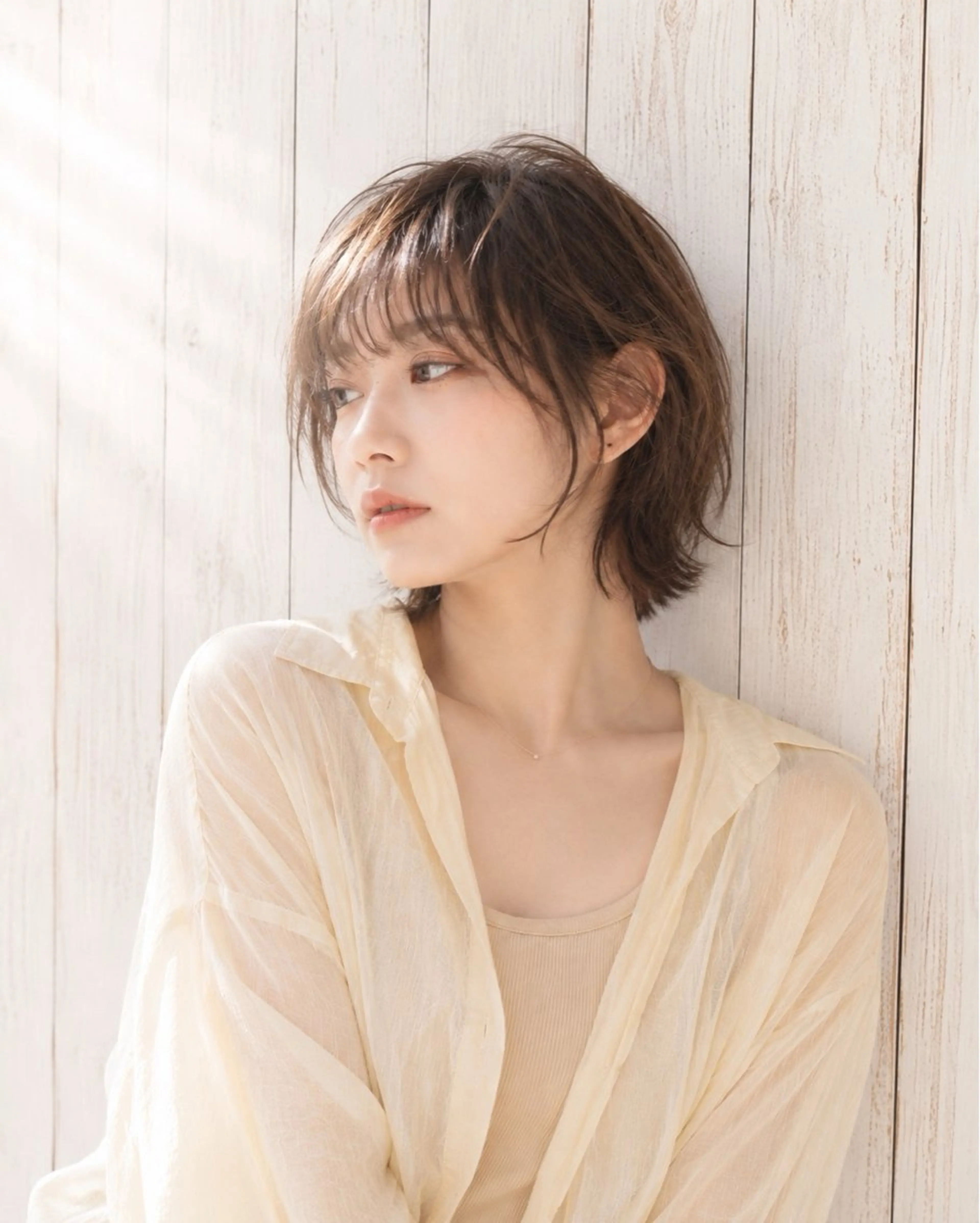 ショート hair＆life 9’sのヘアスタイル