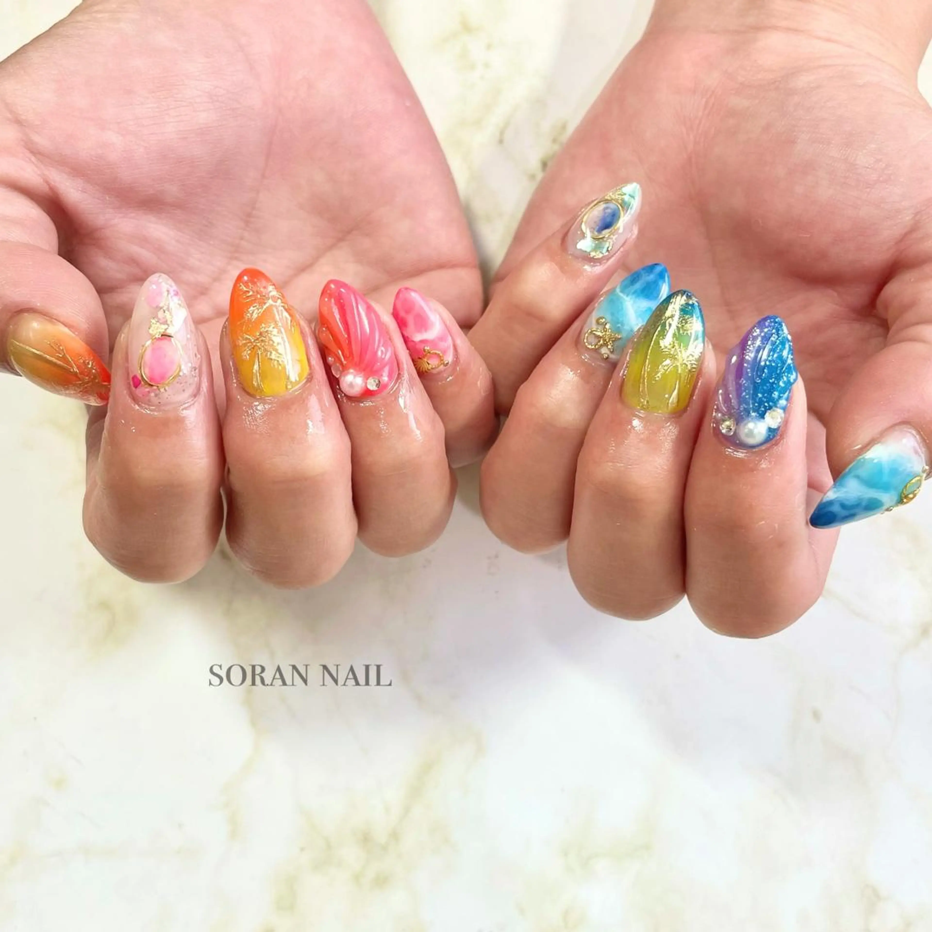 ネイル ハンドネイル soran nailのネイルデザイン