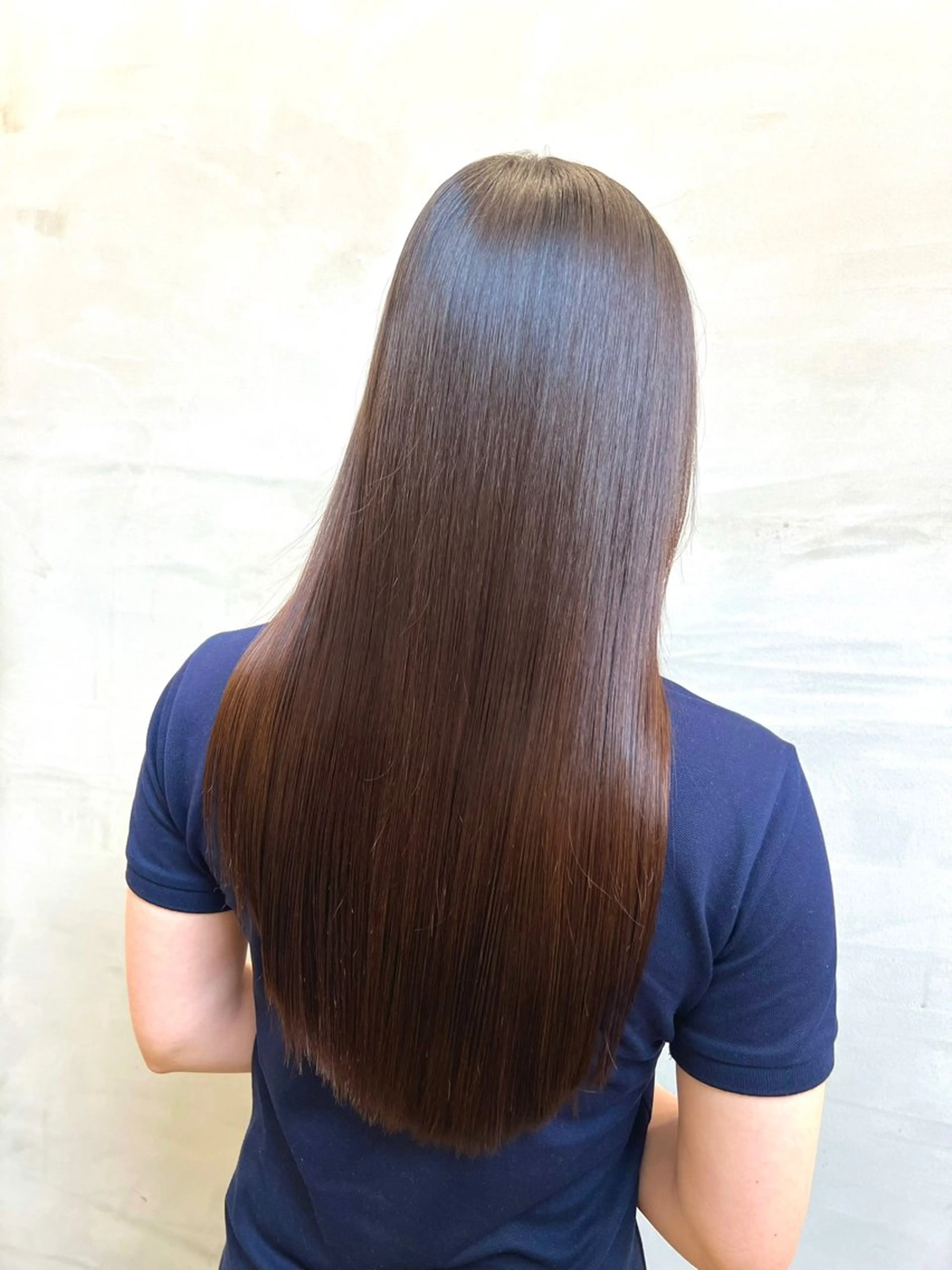 ロング 縮毛矯正 カット 縮毛矯正 トリートメント レイヤー/韓国/艶髪 /タカマサのヘアスタイル