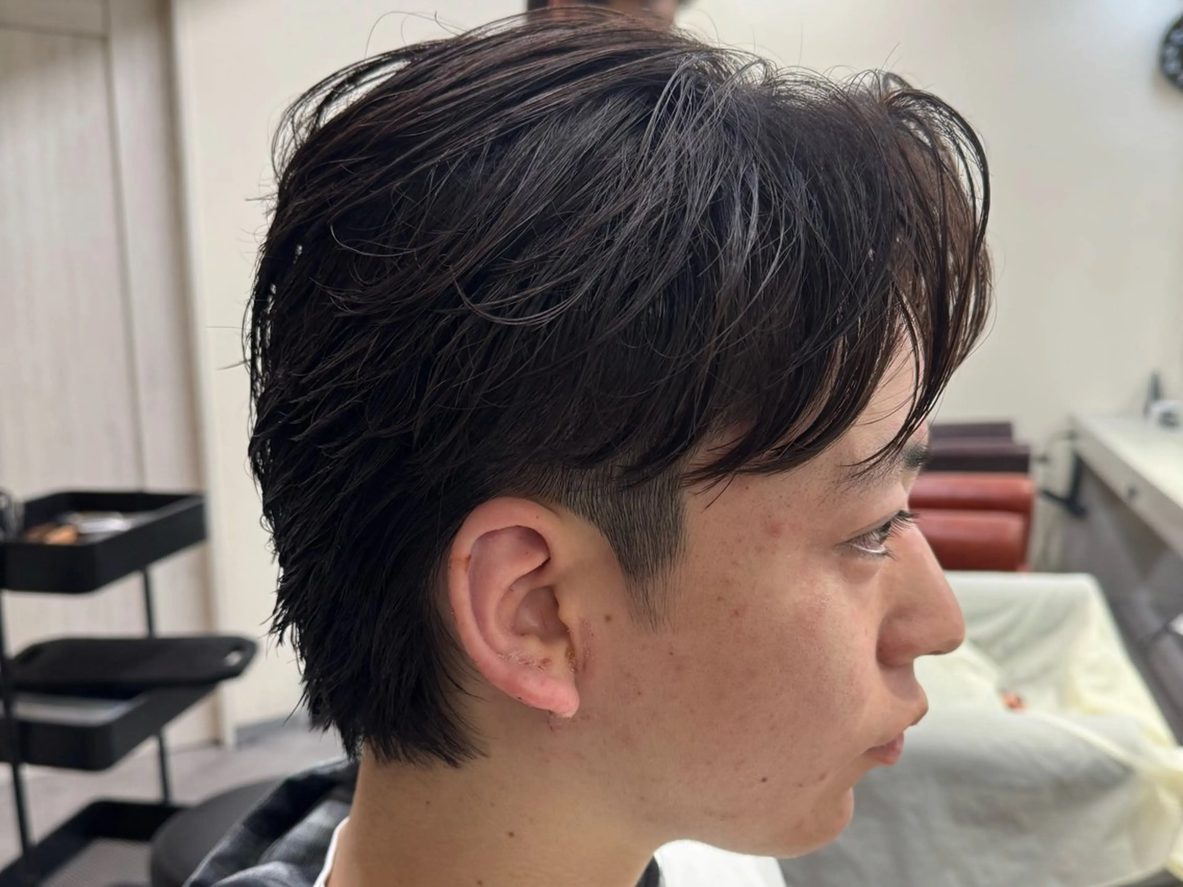 パーマ メンズ カット パーマ パーマ／京都駅 ／メンズ/藤井　翔のヘアスタイル