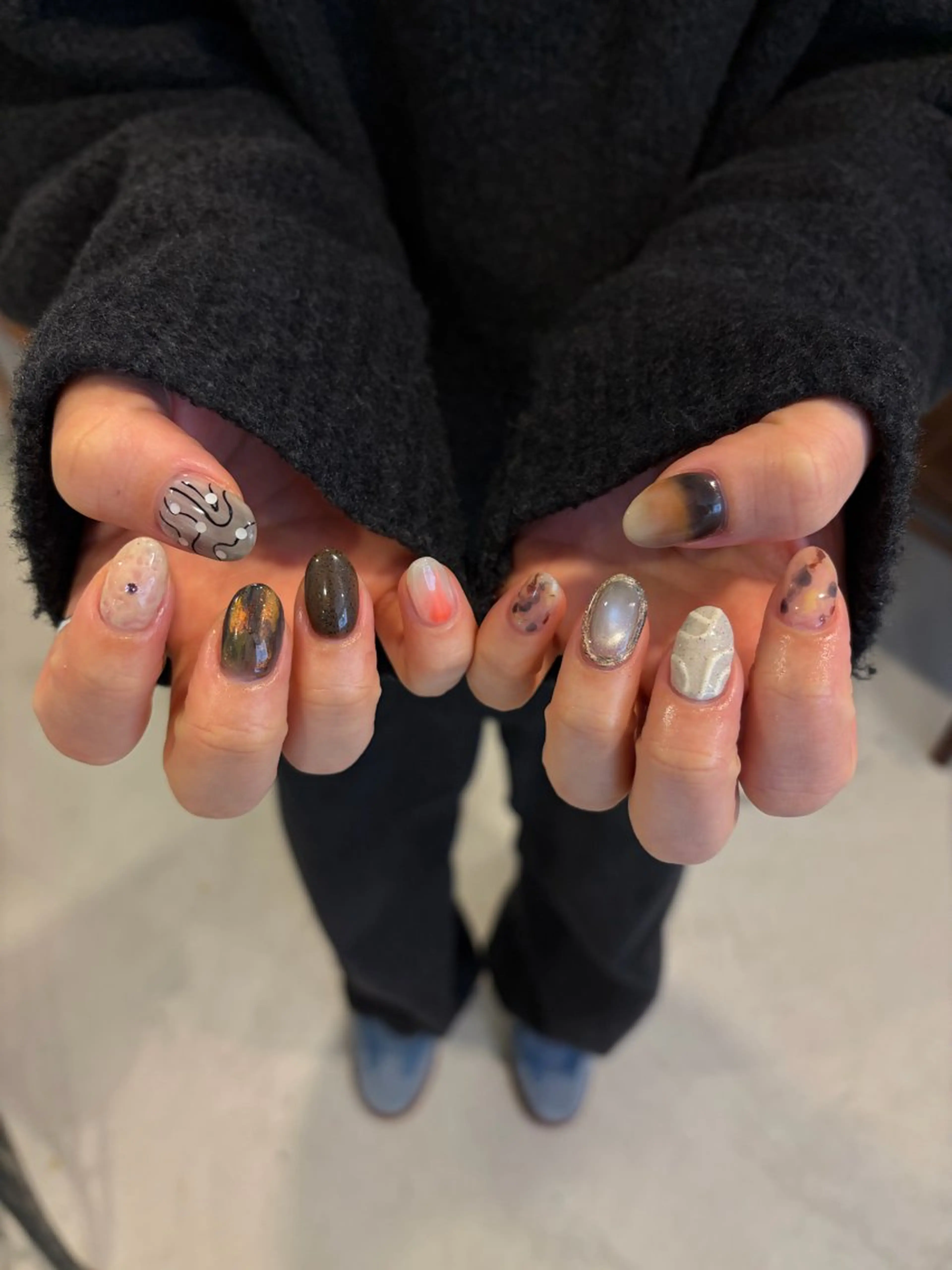 ネイル Hi,nail mahoのネイルデザイン