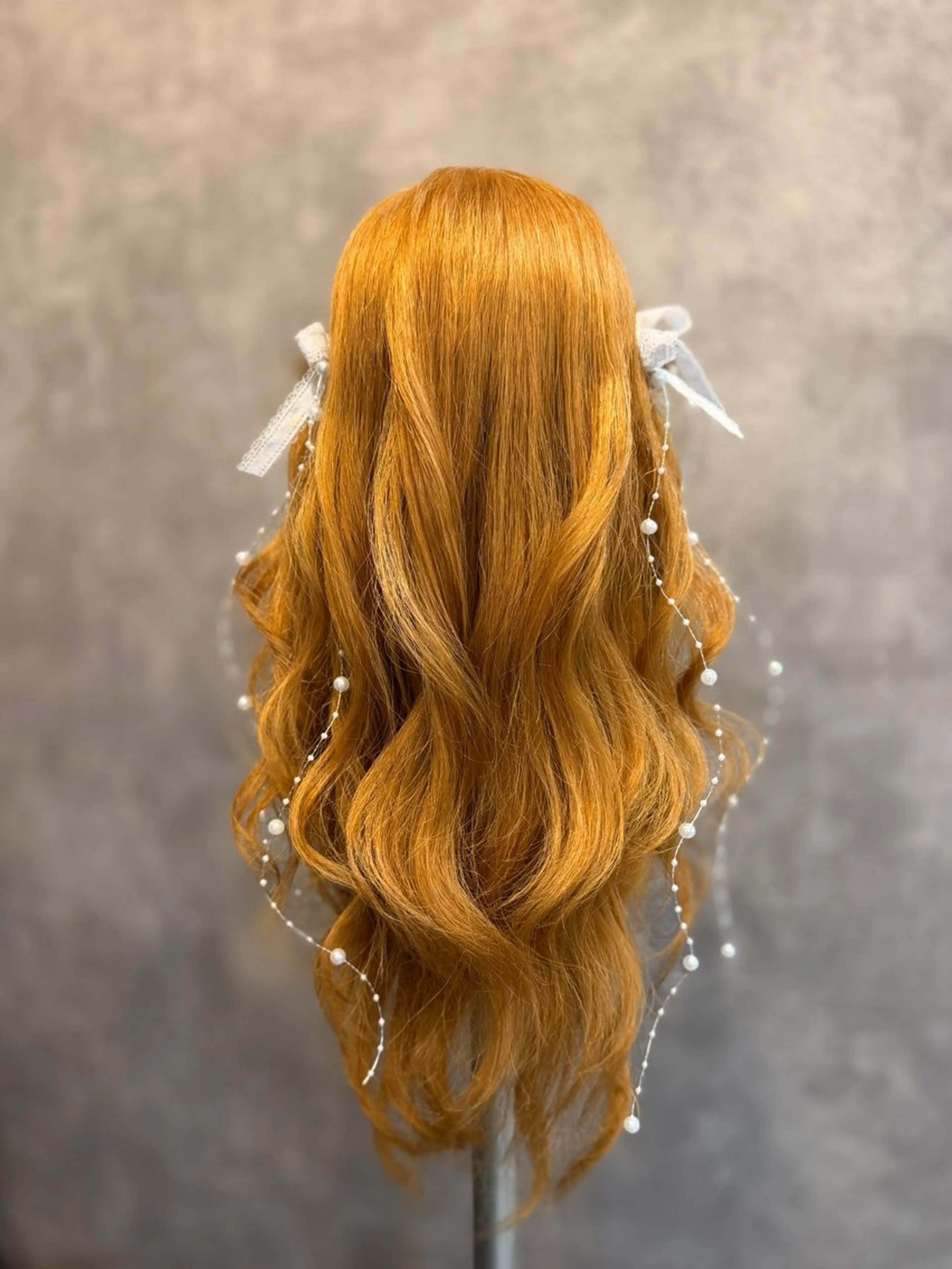 【ヘアセット】ハーフアップスタイルの写真