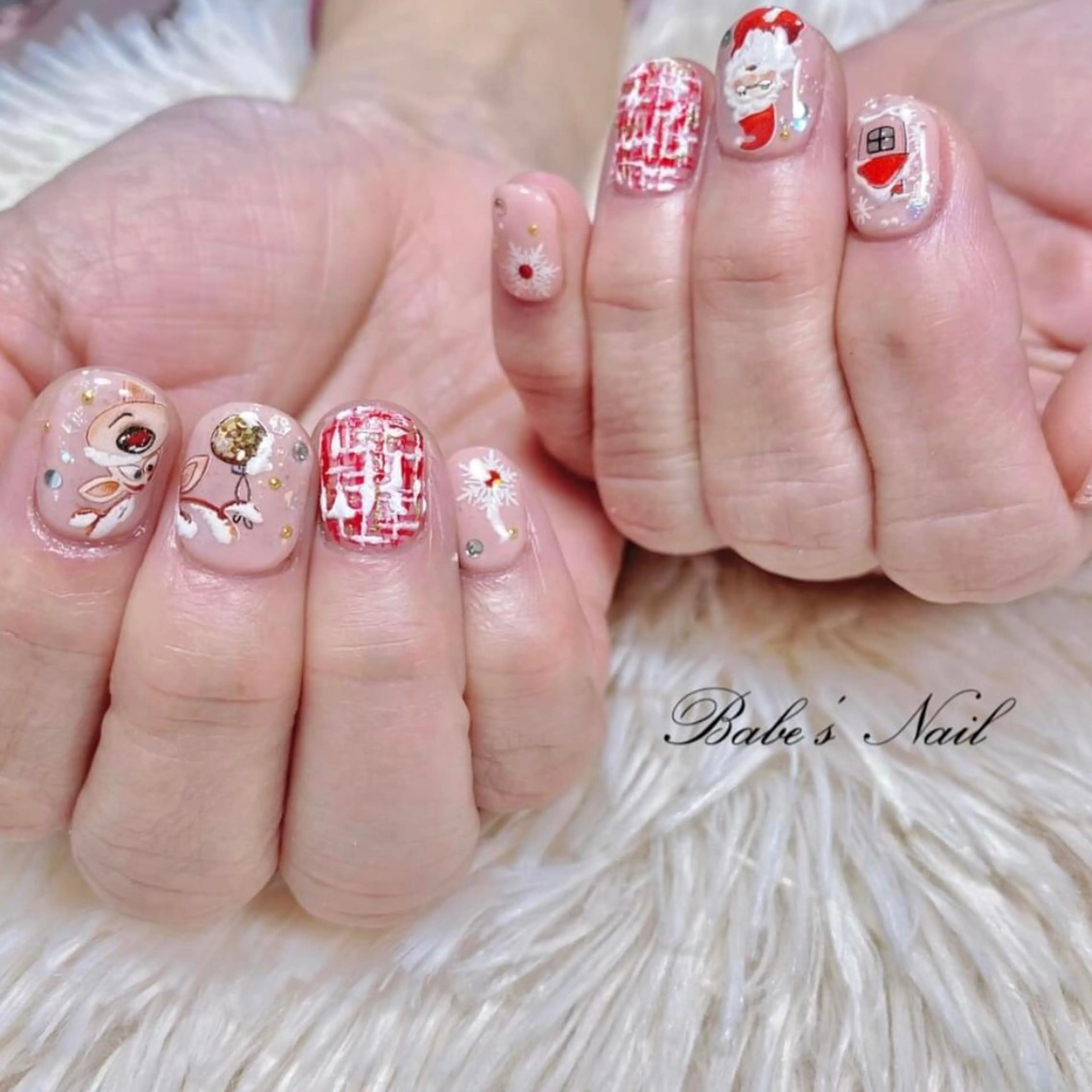 ネイル ハンドネイル Babe's Nailのネイルデザイン