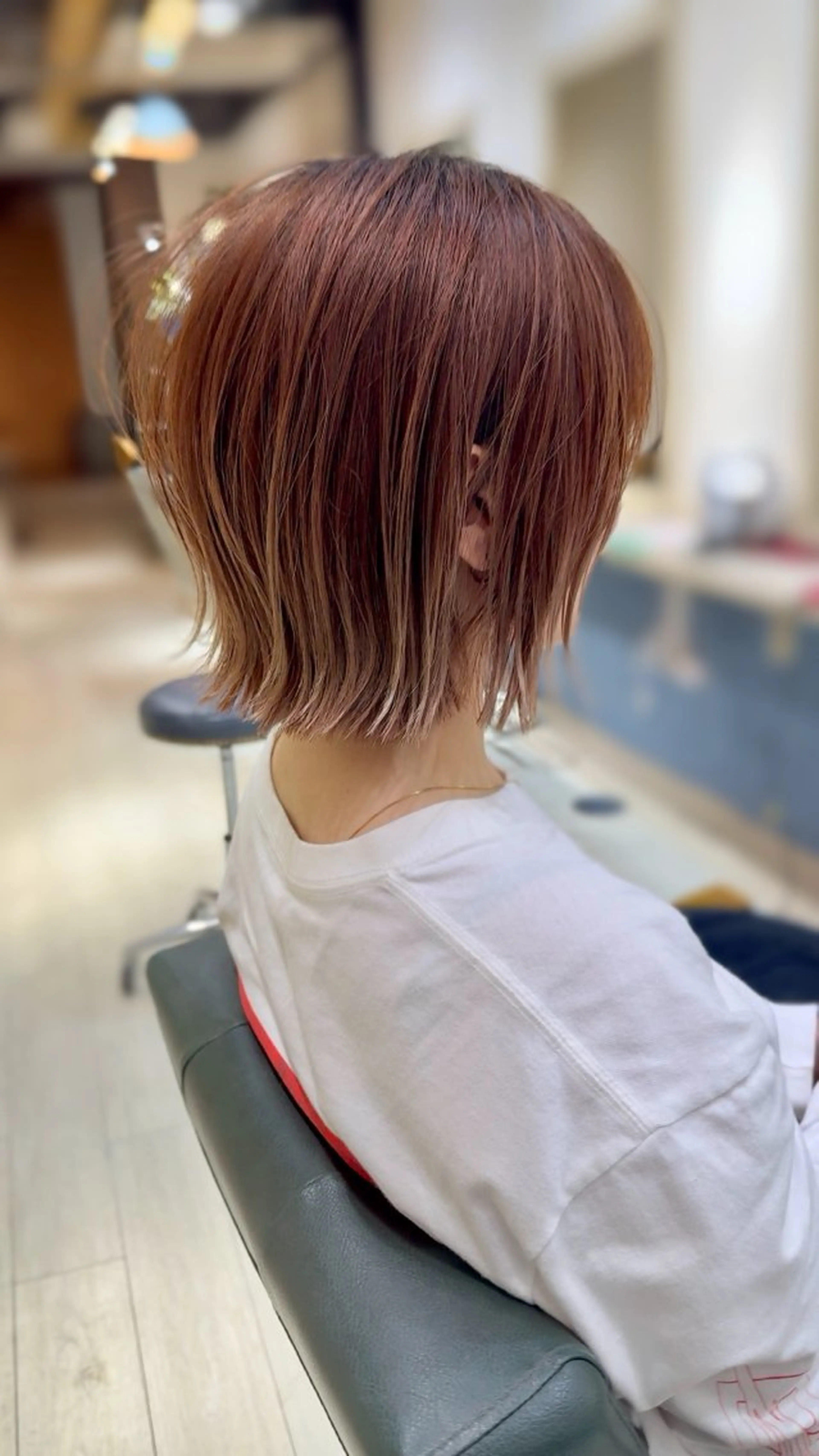 ミディアム ボブ 坂 直樹のヘアスタイル