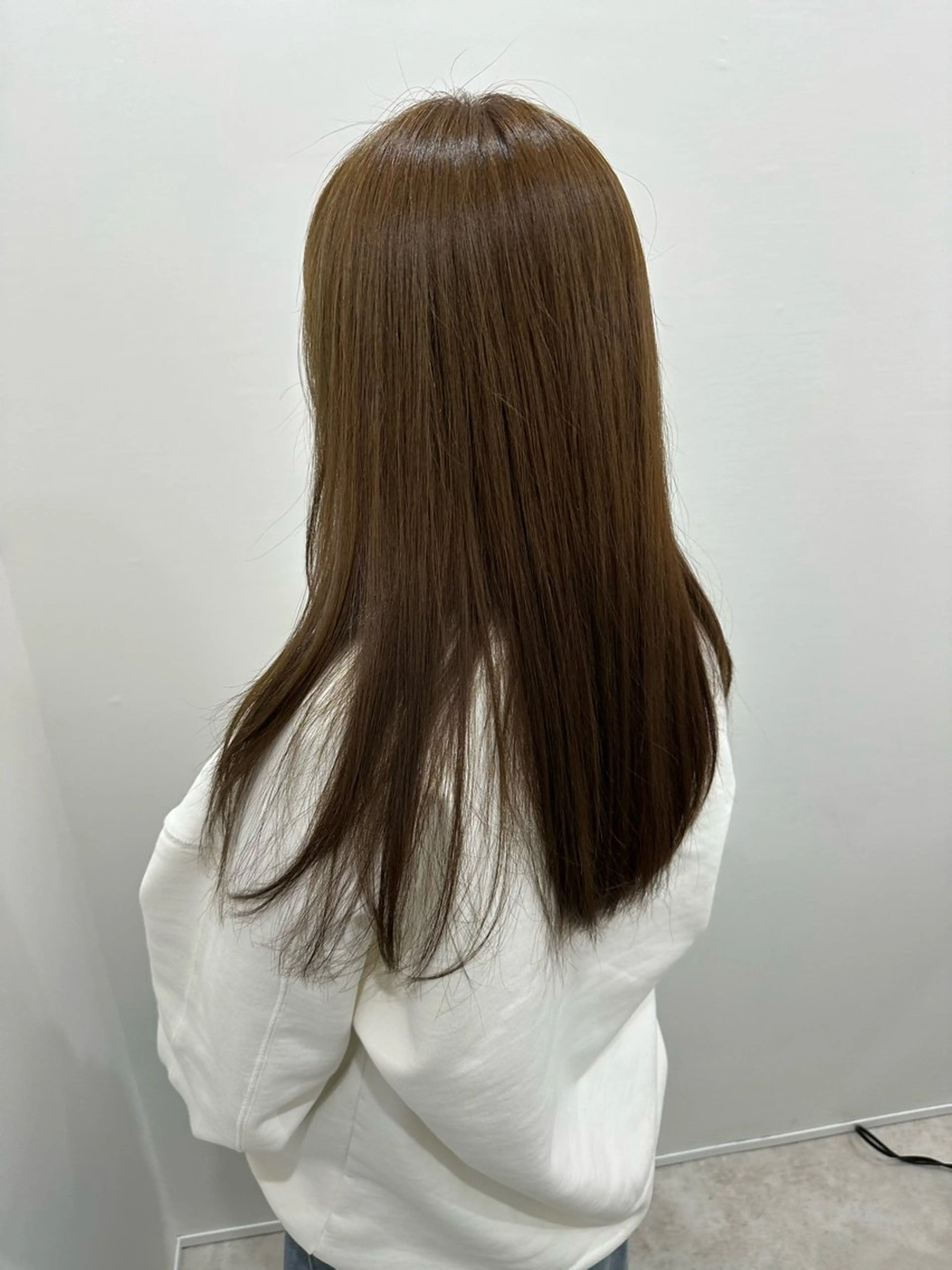 ロング カラー ヘアカラー トリートメント レイヤー/ナチュラル 💐nao.のヘアスタイル