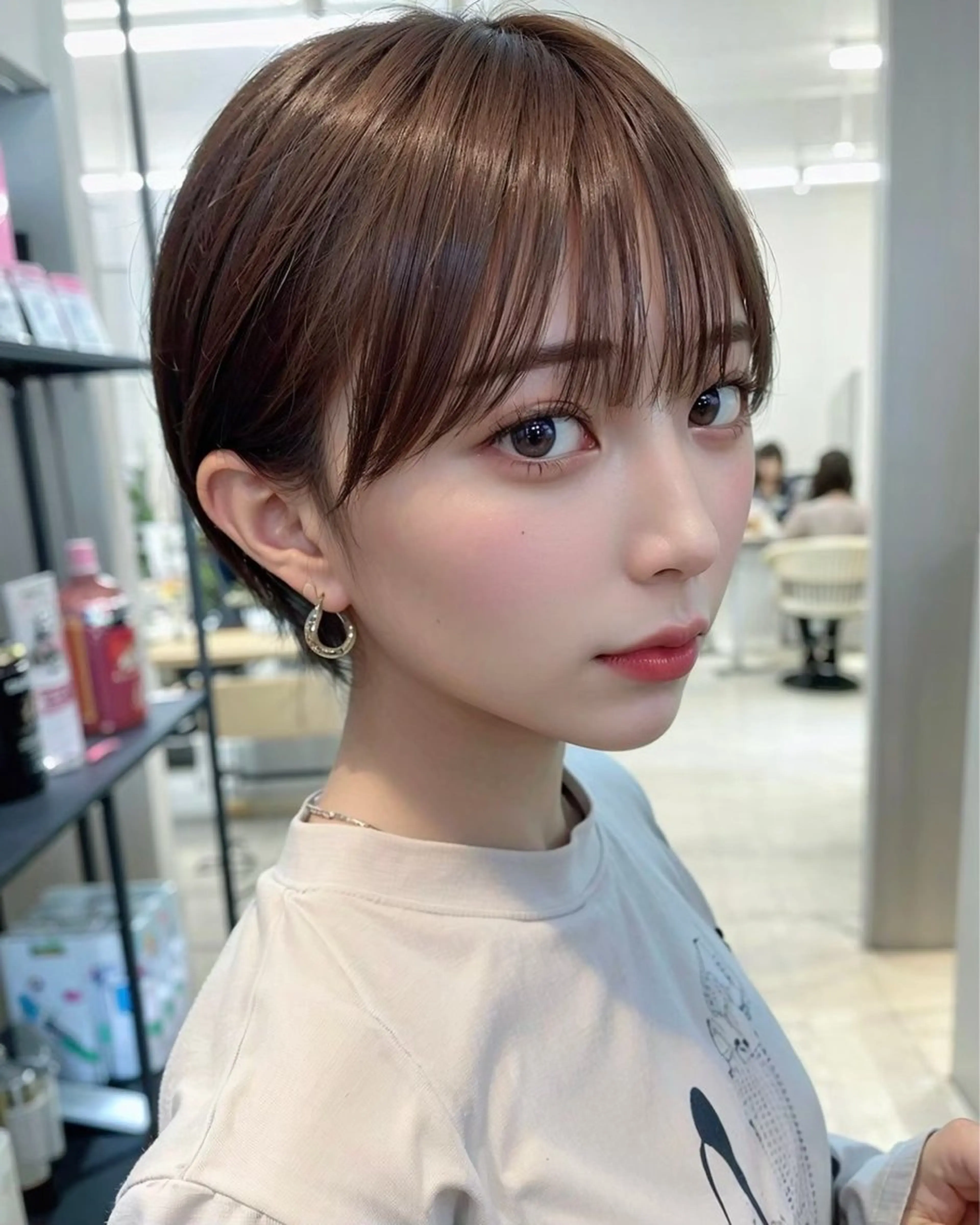 ショート 撮影モデル 様募集中🫧ももかのヘアスタイル