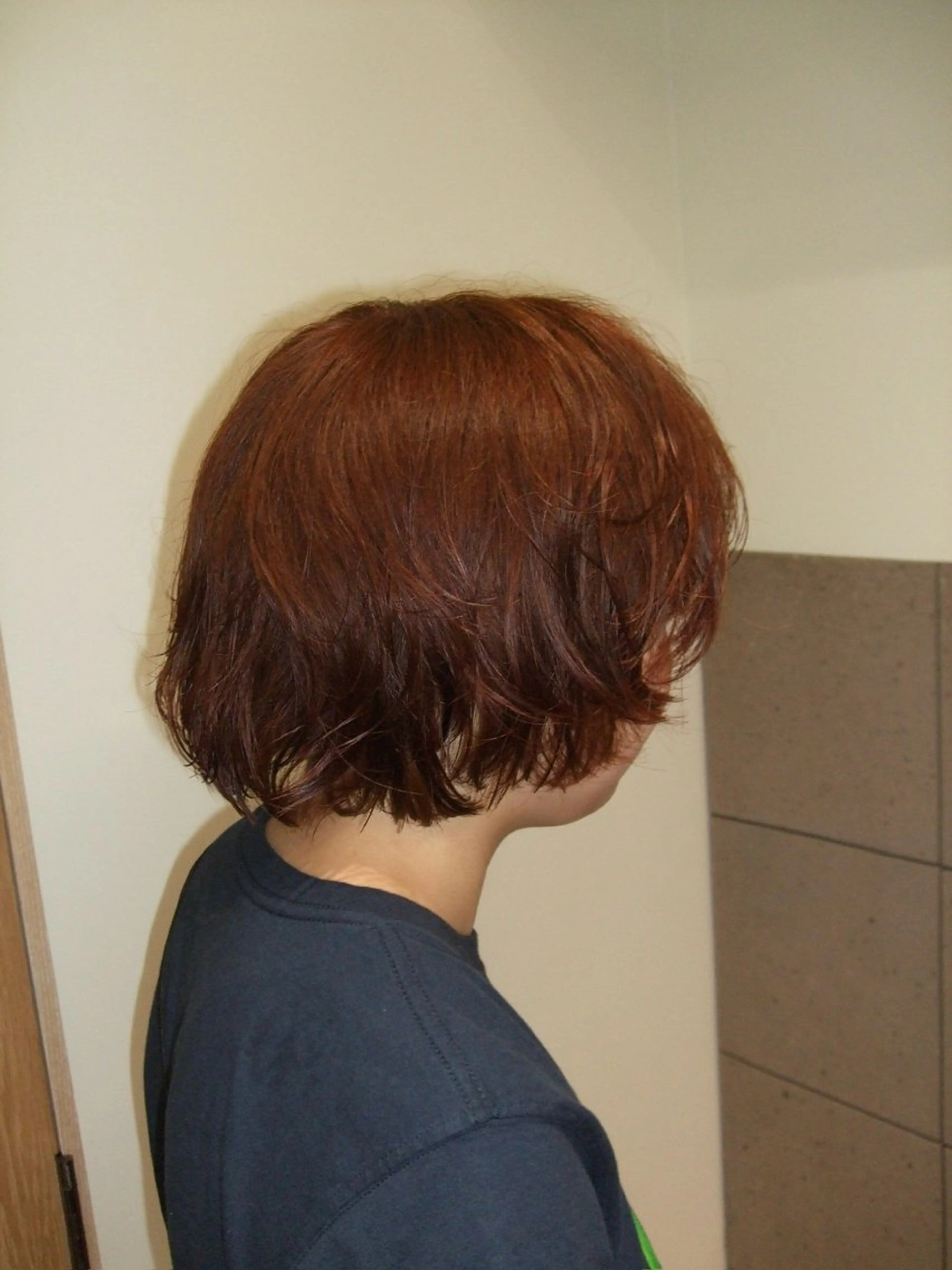 ショート カラー ブラウンカラー オレンジ オレンジブラウン ヘアカラー JURI /HUIのヘアスタイル
