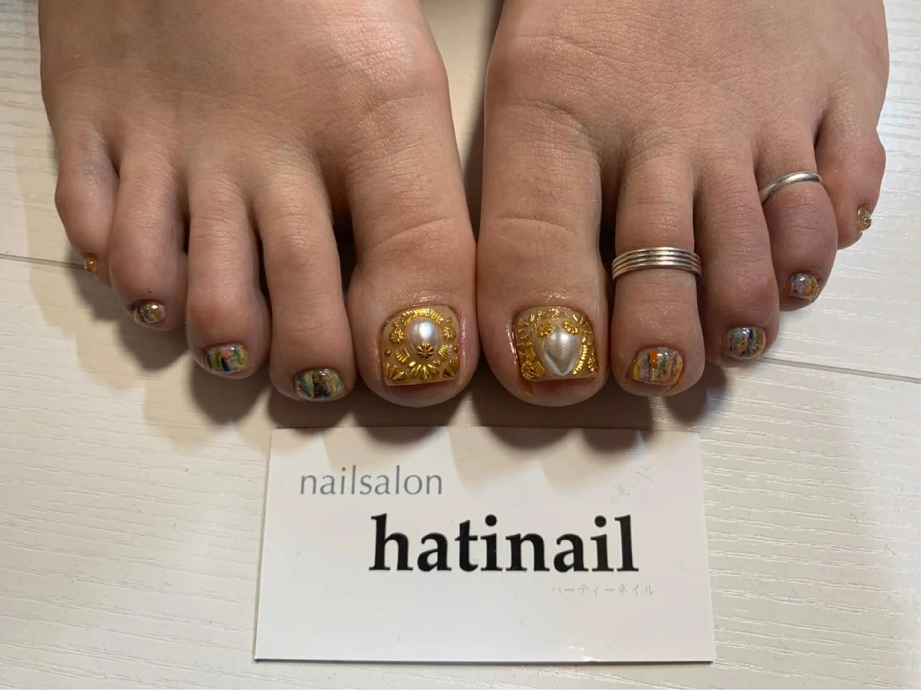 ネイル フットネイル 〜hatinail 〜のネイルデザイン