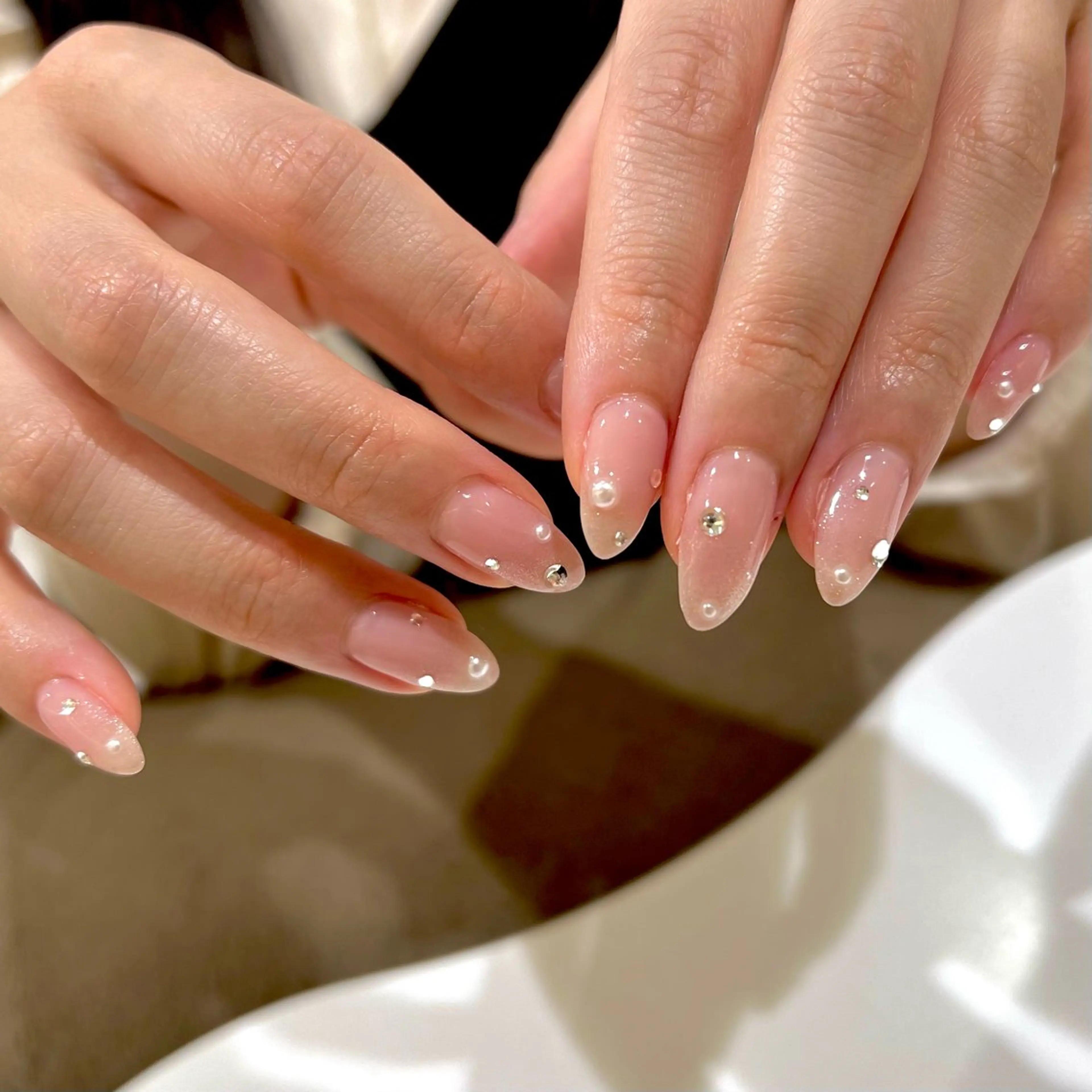 ネイル 持ち込み ハンドネイル 田中 夏海のネイルデザイン