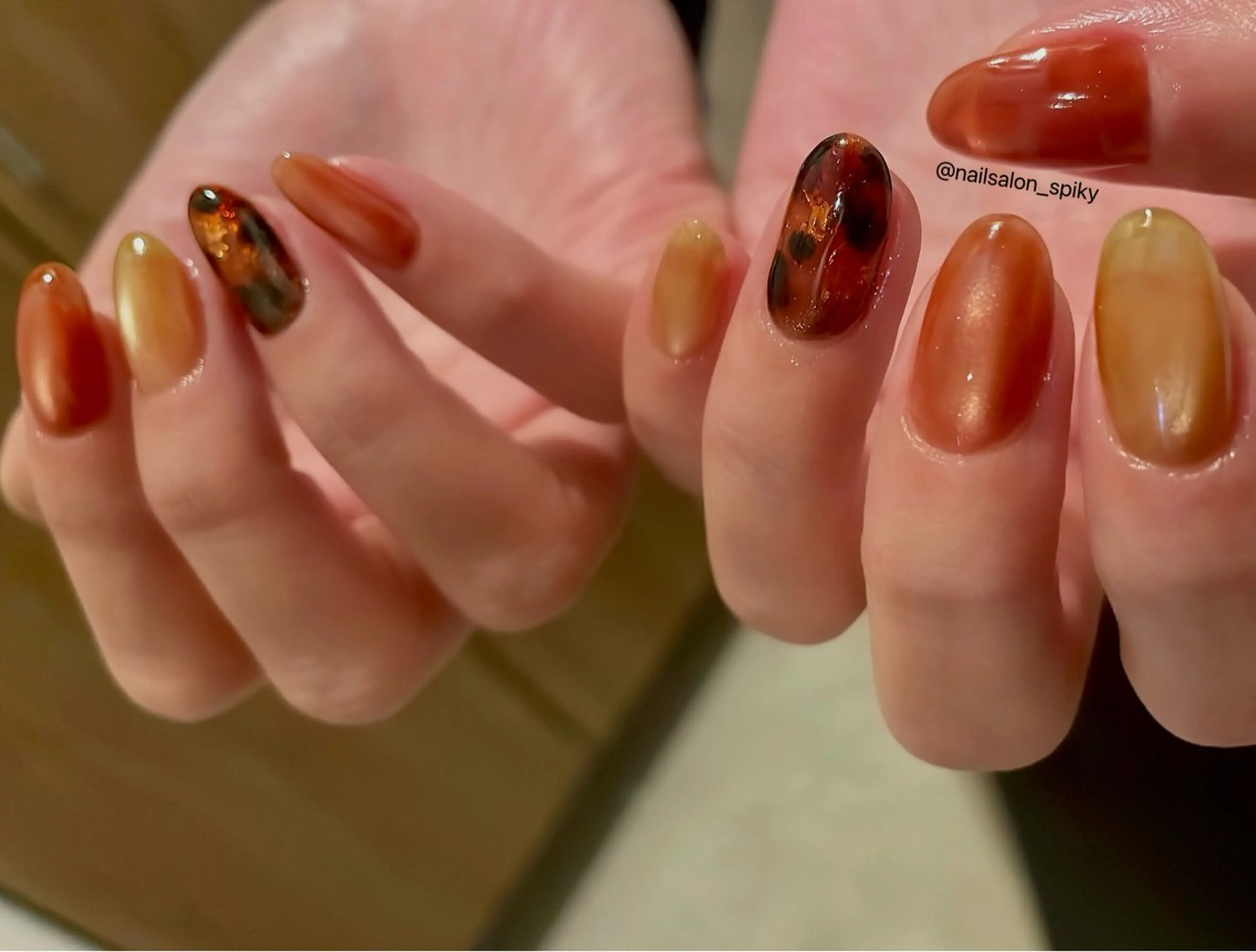 ネイル Spiky とうげ ふうかのネイルデザイン