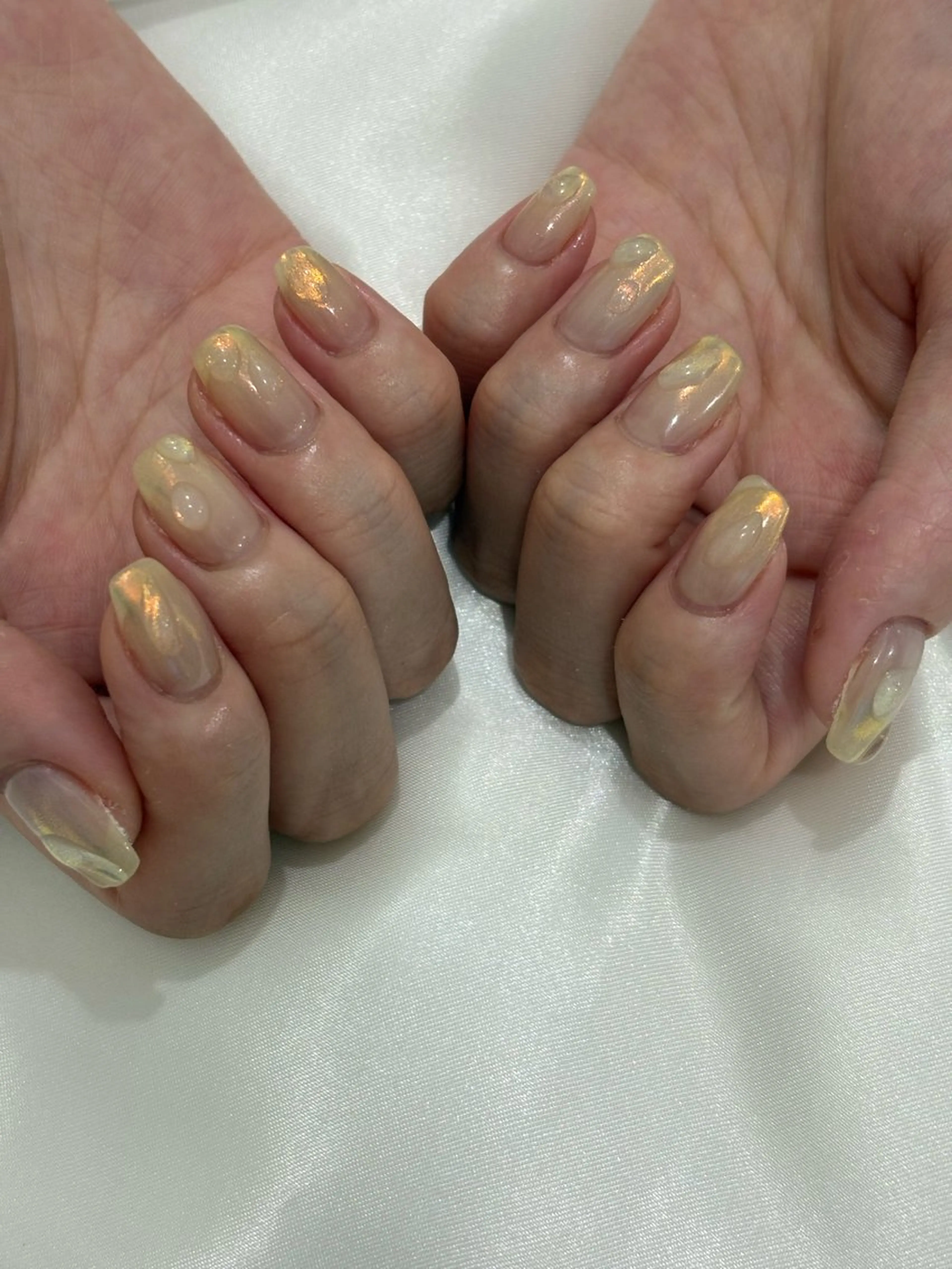 ネイル ミラーネイル ハンドネイル SOL NAILのネイルデザイン