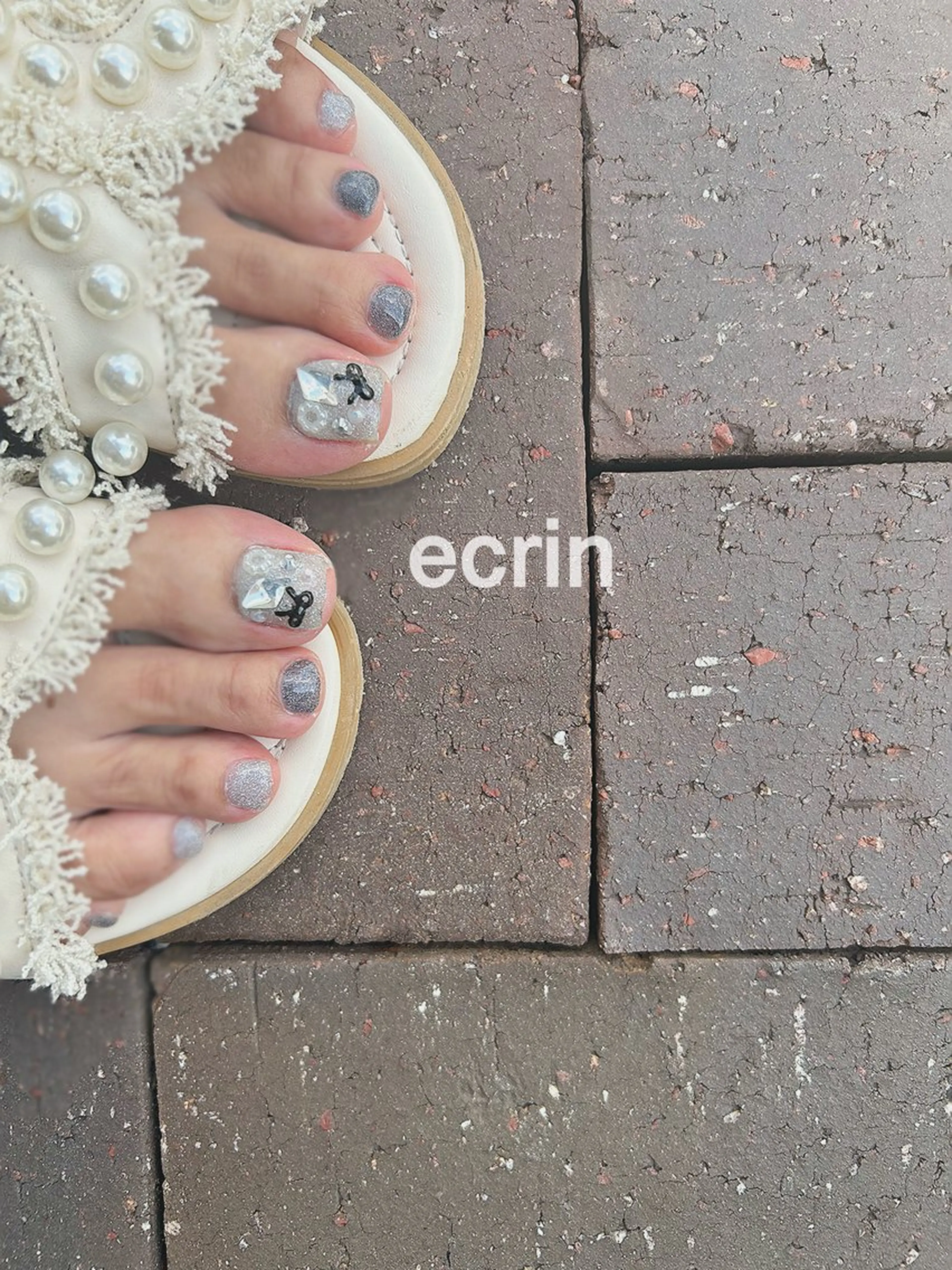 ネイル フットネイル ecrin (エクラン)のネイルデザイン