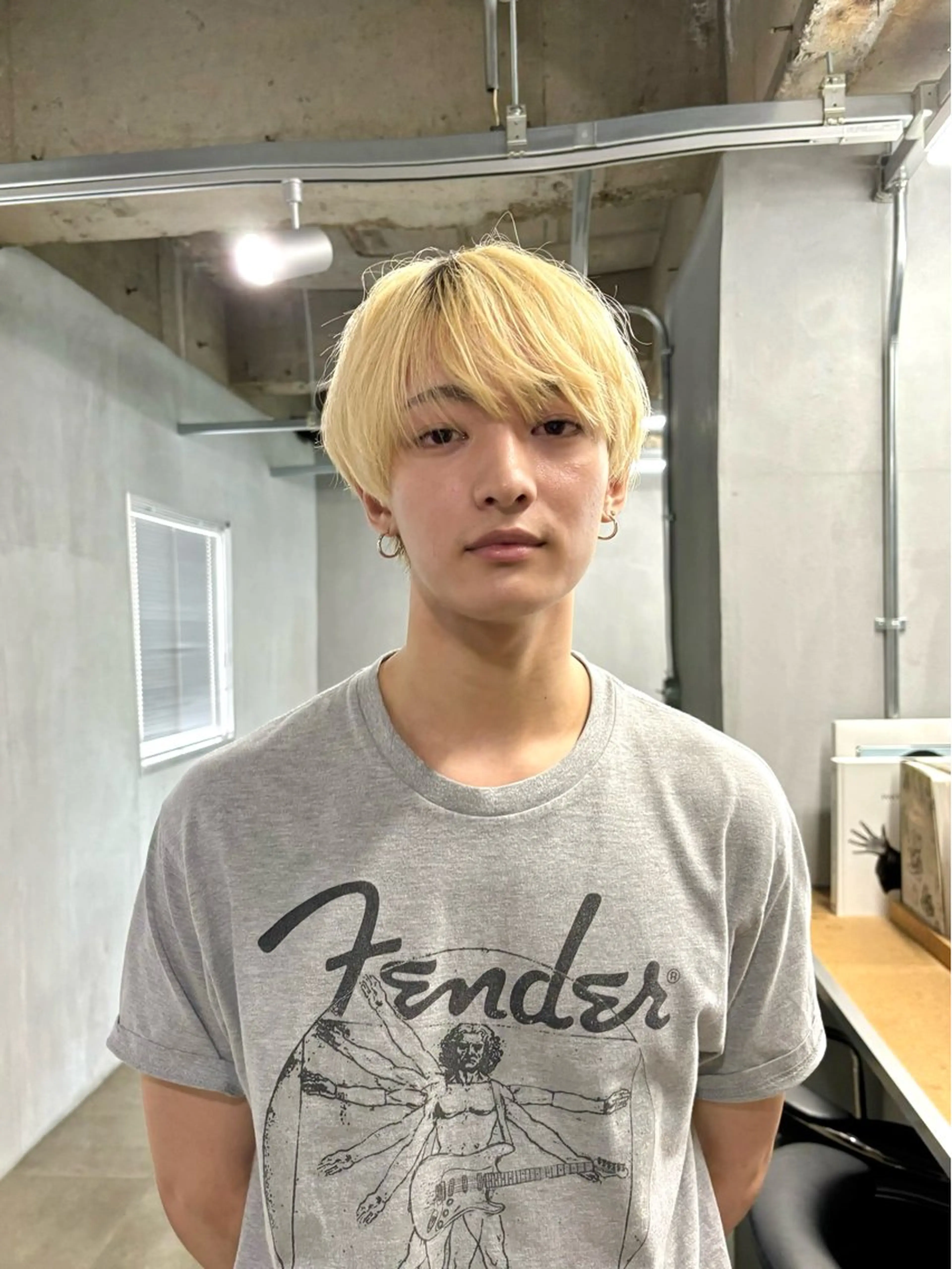 ショート カラー パーマ メンズ カット ヘアカラー トリートメント メンズ/ダブルカラー /パーマ/来栖慧💈のヘアスタイル