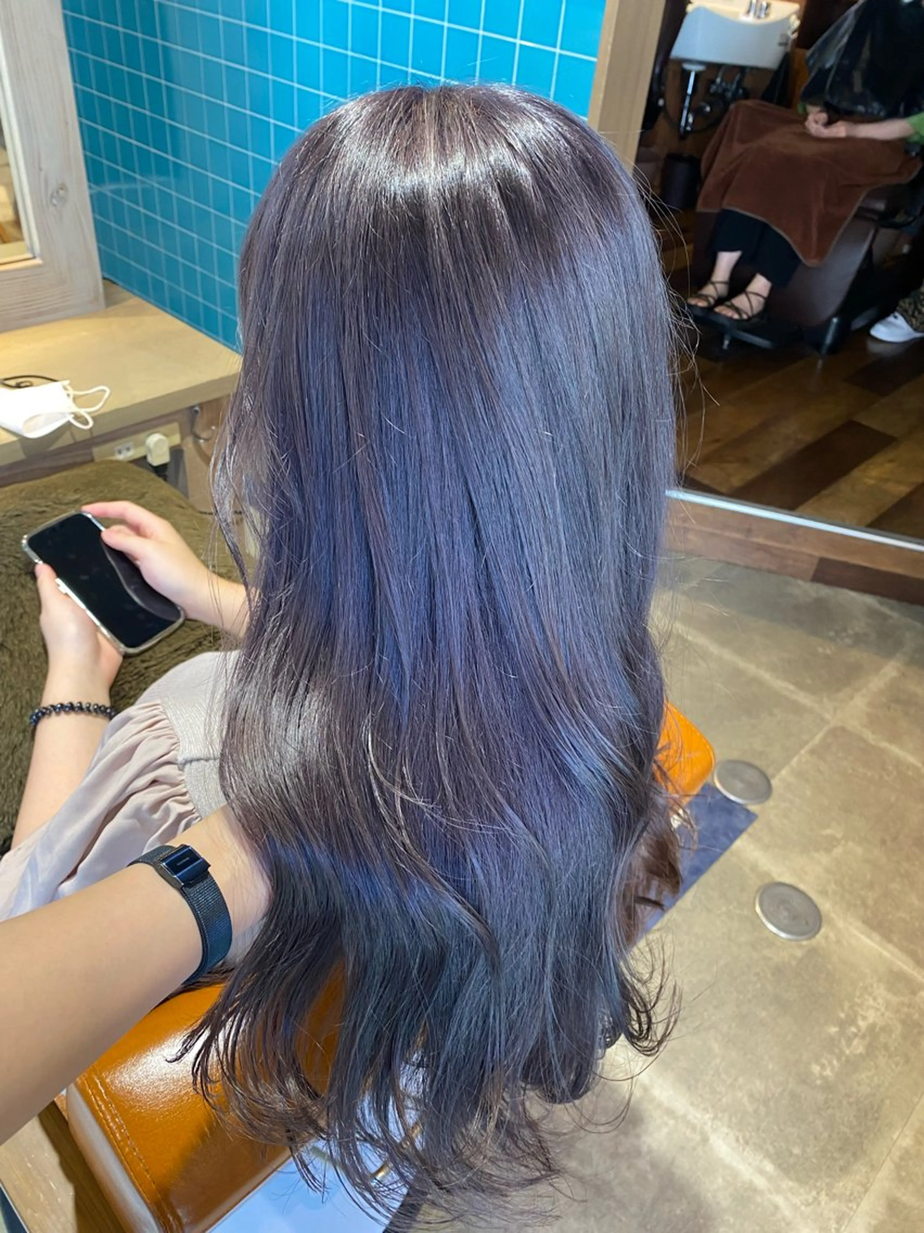 ロング ヘアカラー トリートメント 🐻結んでも可愛い hair EMI🐻のヘアスタイル