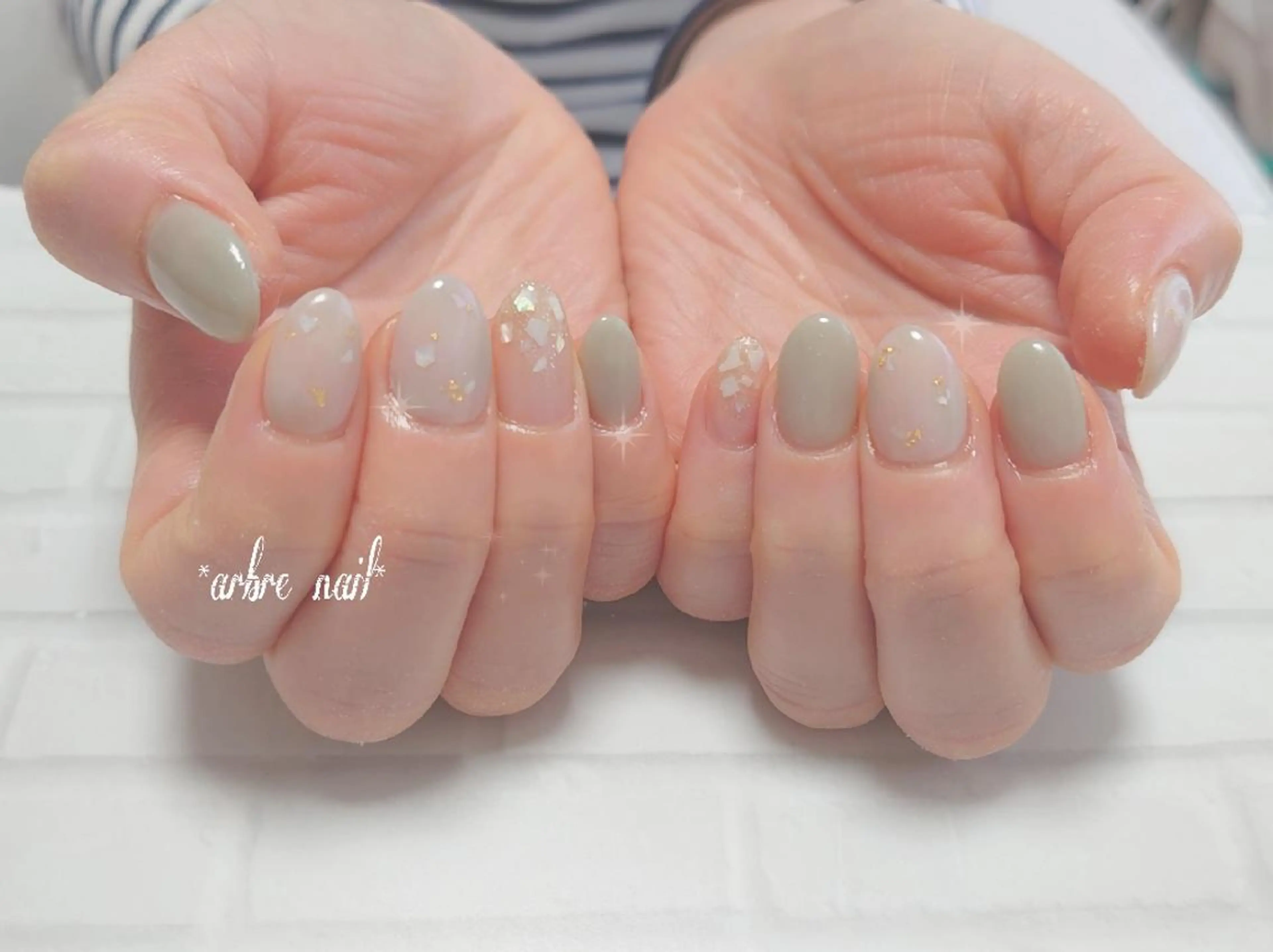 ネイル *arbre nail*.アーブルネイル所属・✯.。 arbre nail 。✯.のネイルデザイン