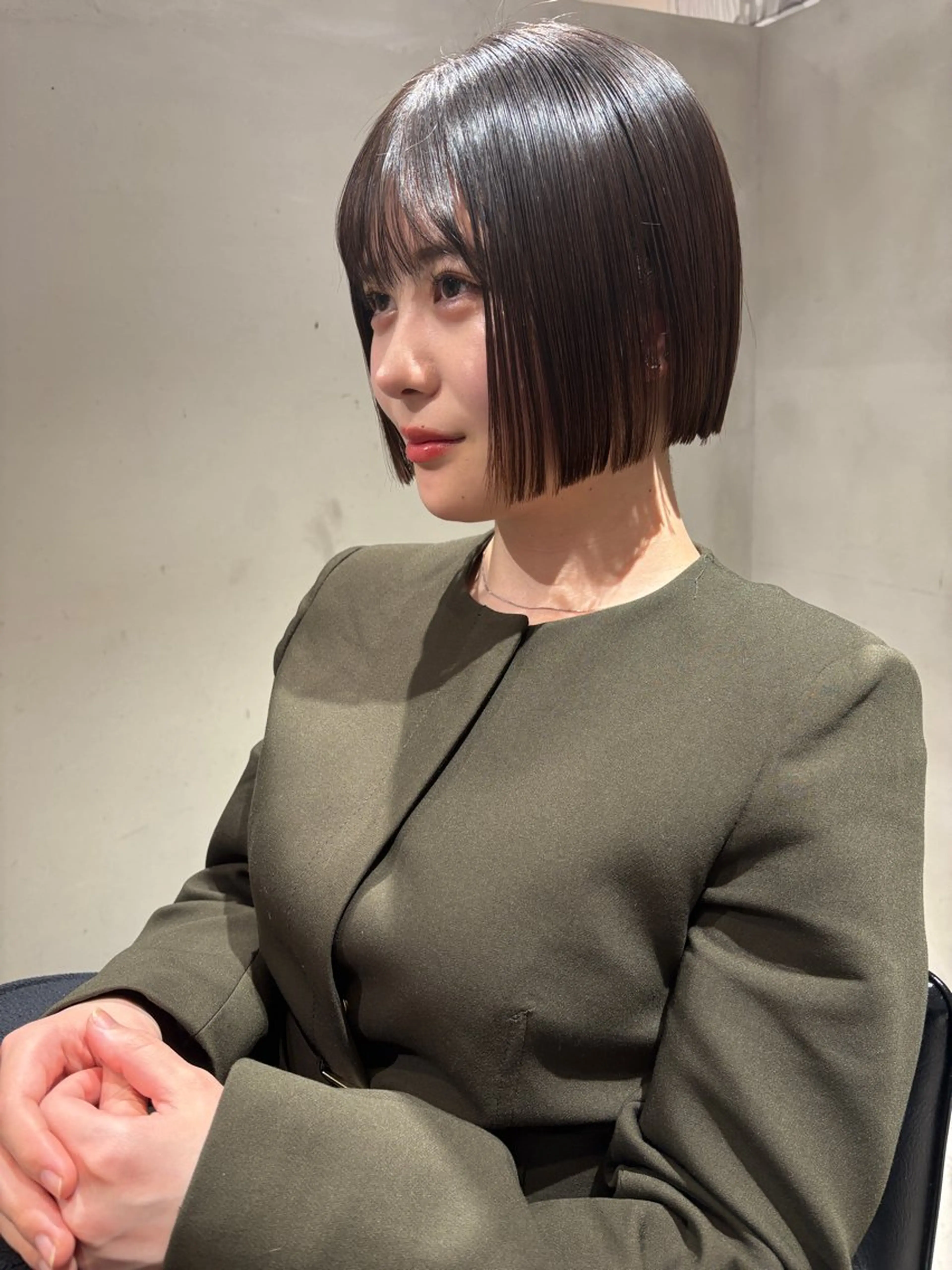 ショート ボブ 似合わせカット 🌫️縮毛矯正/髪質 改善/ゆずる🌫️のヘアスタイル