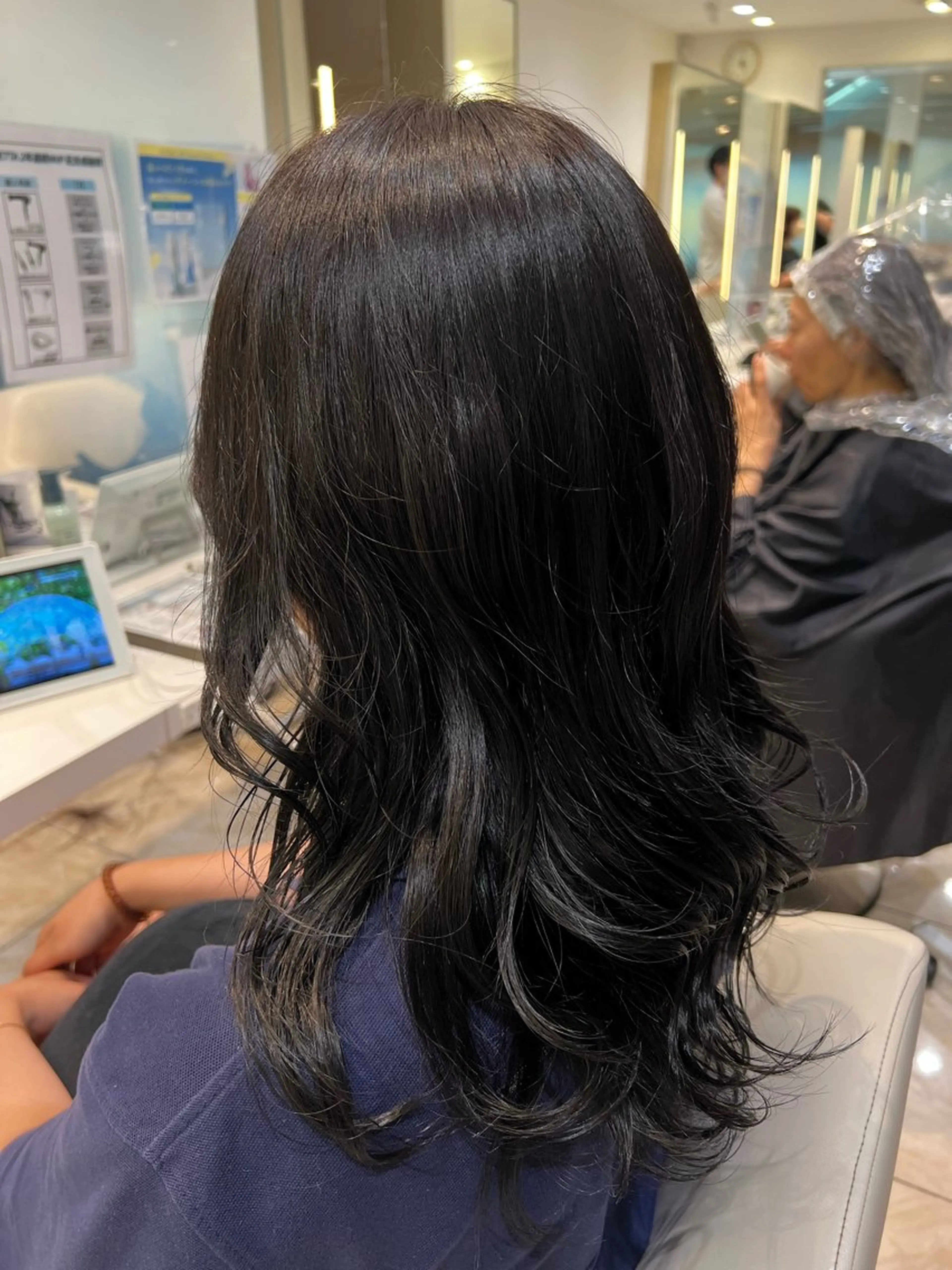 ミディアム 縮毛矯正/ショート 長岡/姉崎宏実🌿のヘアスタイル