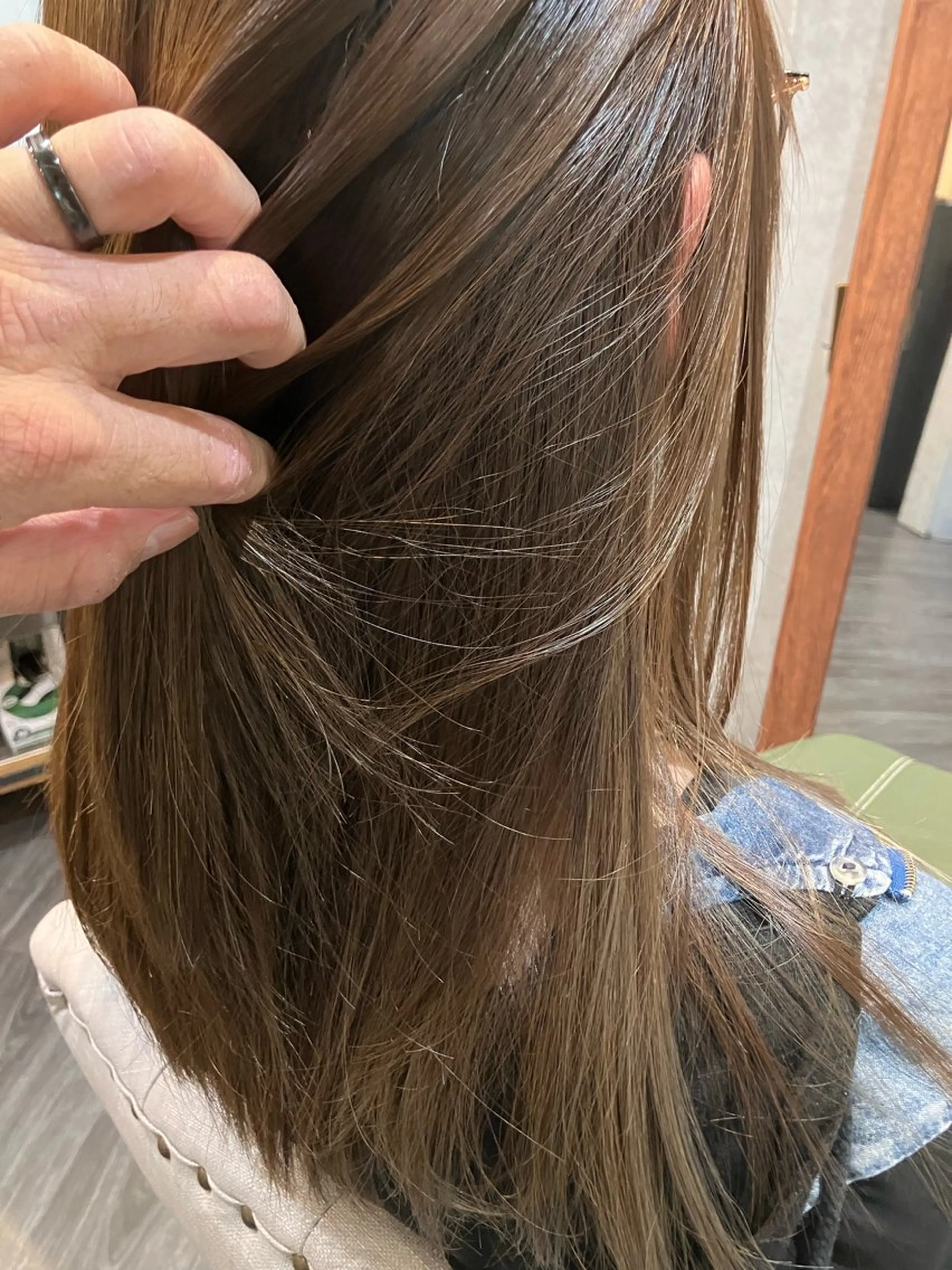 【質感再整】《ミニモ新規限定》カット+質感再整カラー2ステップトリートメント¥15950→¥12000の写真