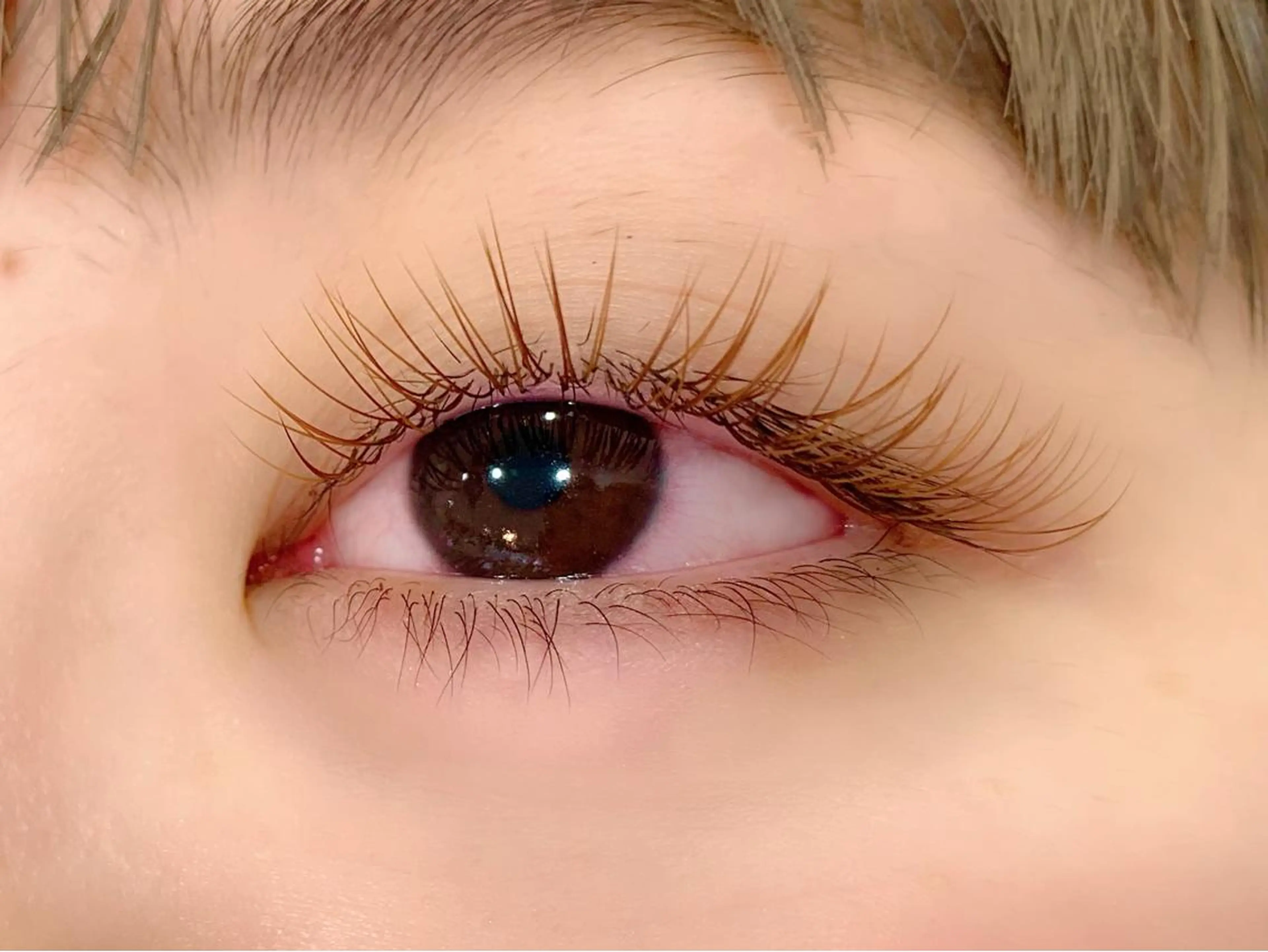 マツエク・マツパ Cカール カラーマツエク BETTISH. HARUKA☺︎のマツエク・マツパデザイン