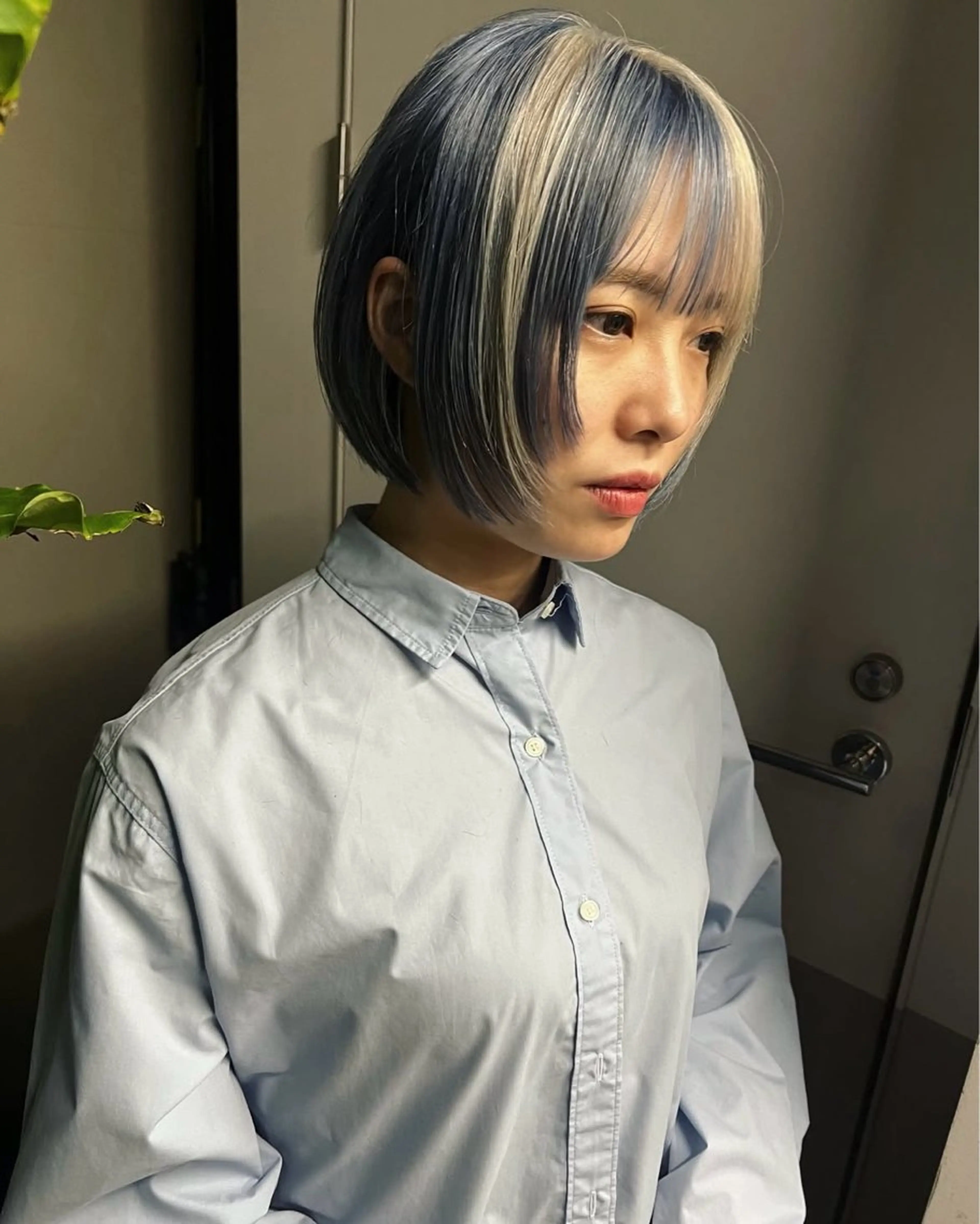 ショート カラー カット ヘアカラー ハッシュカット カシマハヤトのヘアスタイル