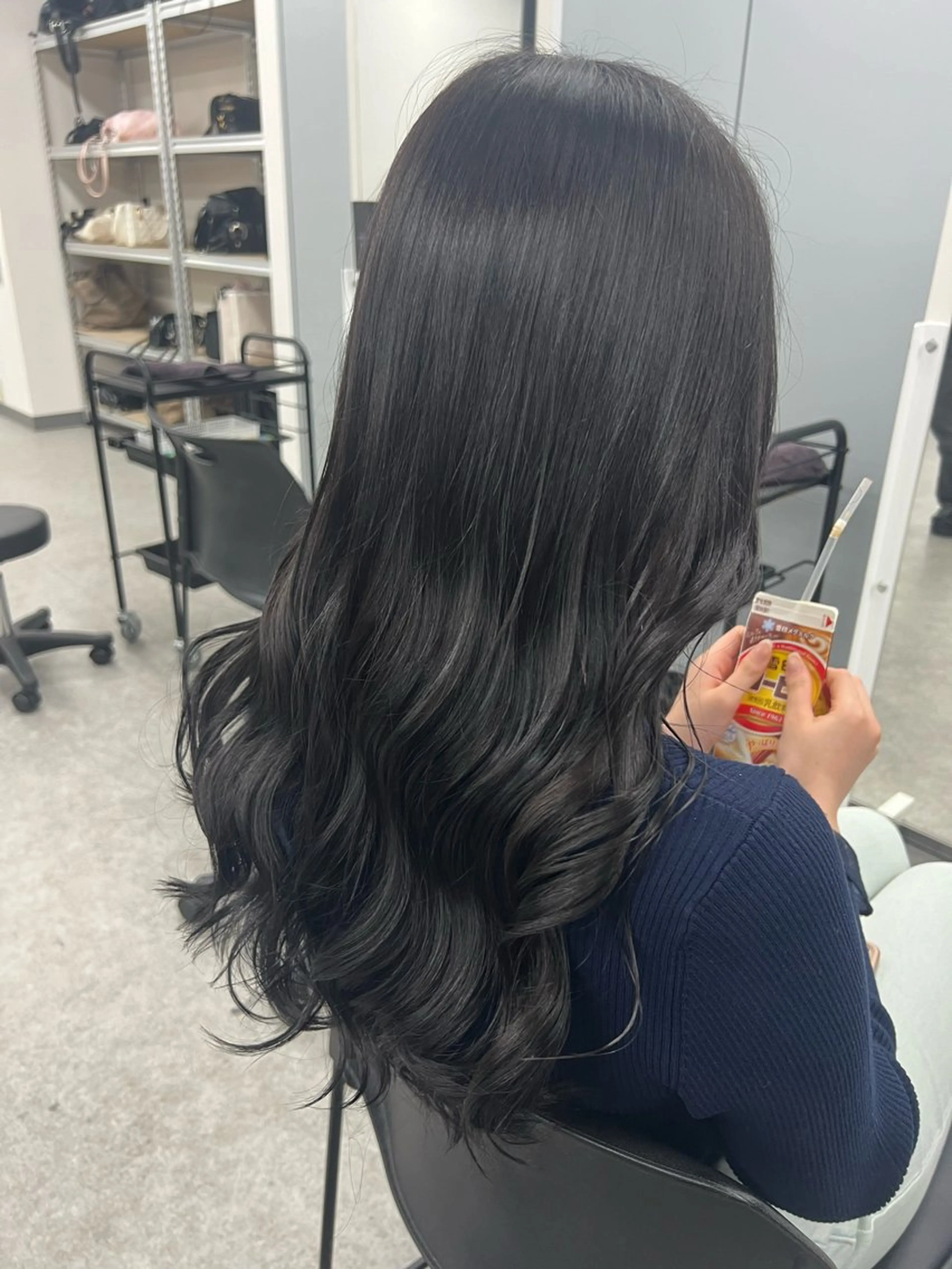 ロング ブリーチなし✦.* 暖色カラー🎀セナのヘアスタイル