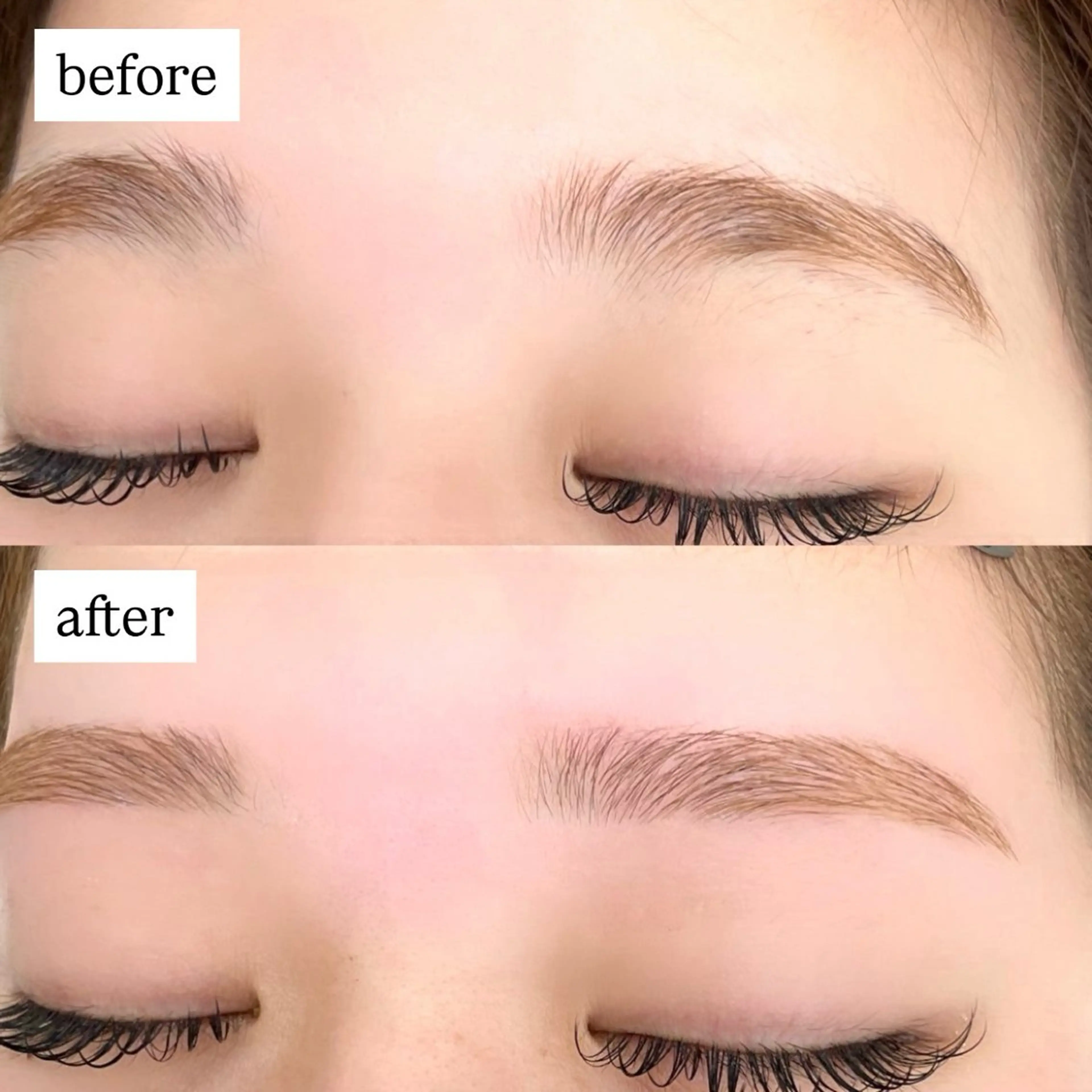 アイブロウ ワックス脱毛 眉カット CLUTCH やまなかのマツエク・マツパデザイン